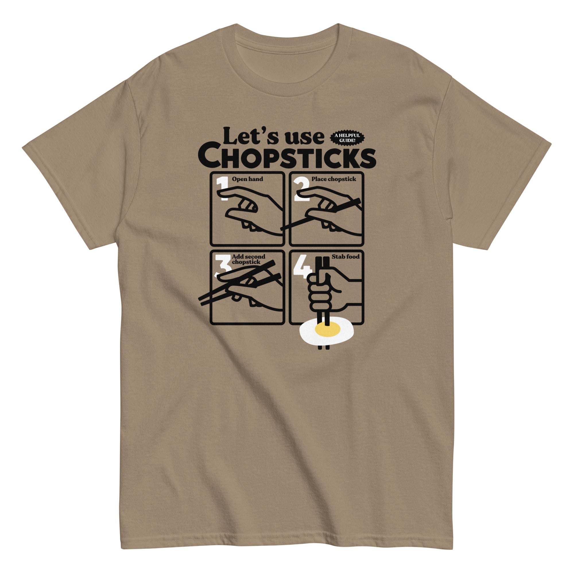 Let's Use Chopsticks Men's Classic Tee
