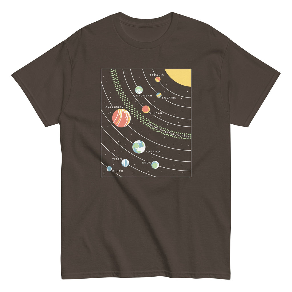 9 Planets Men's Classic Tee