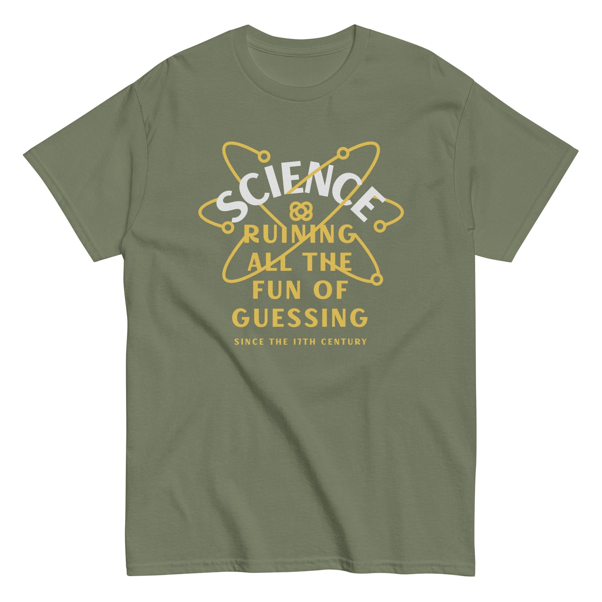 Science Ruining All The Fun Of Guessing Men's Classic Tee