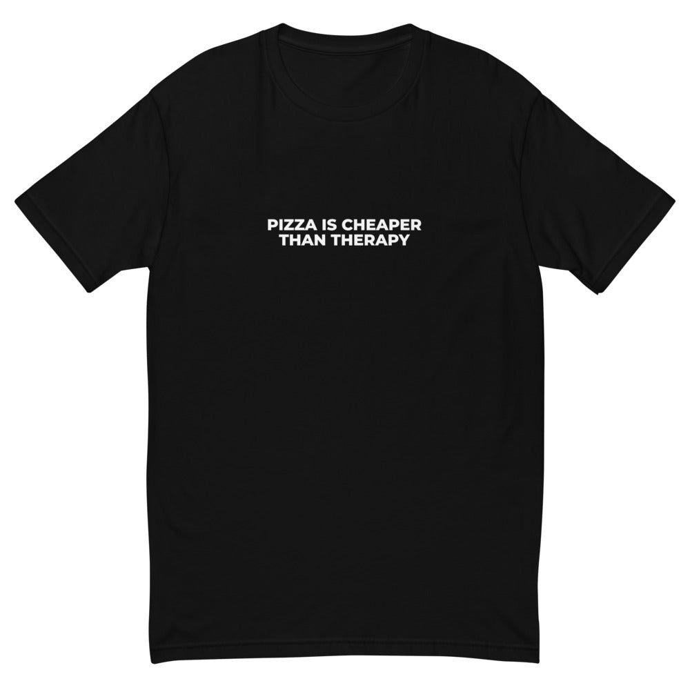 Pizza Is Cheaper Than Therapy T-Shirt Hoodie, Sweatshirt | CiraTrend.com (Image 2)