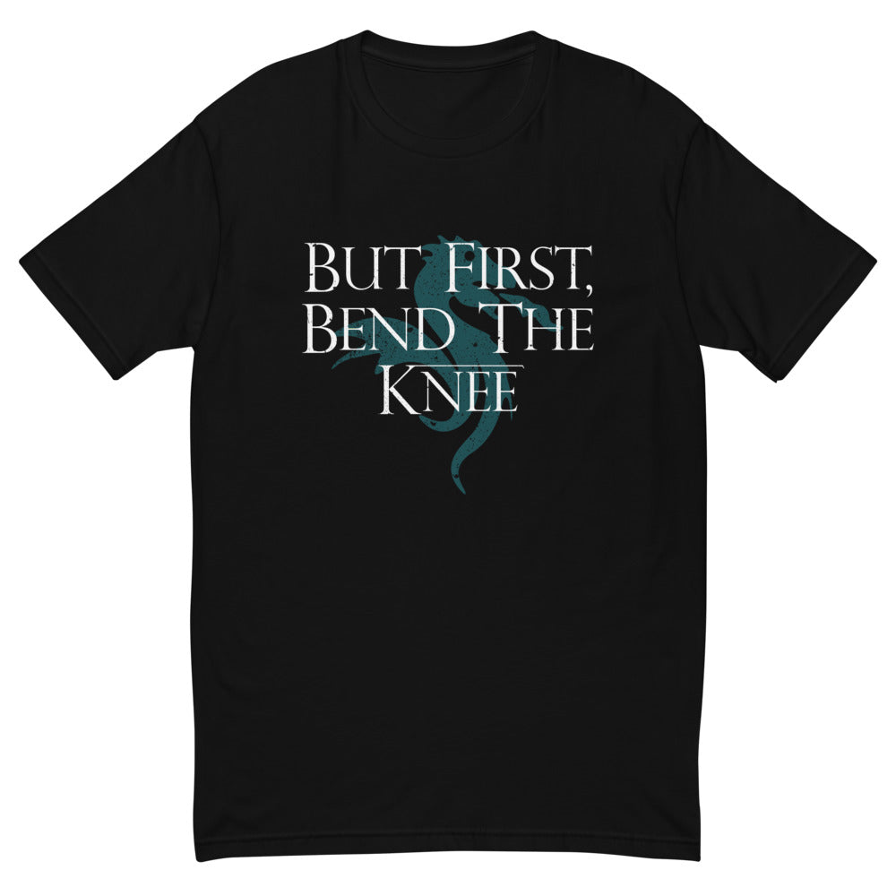 But First Bend The Knee T-Shirt Hoodie, Sweatshirt | CiraTrend.com (Image 2)