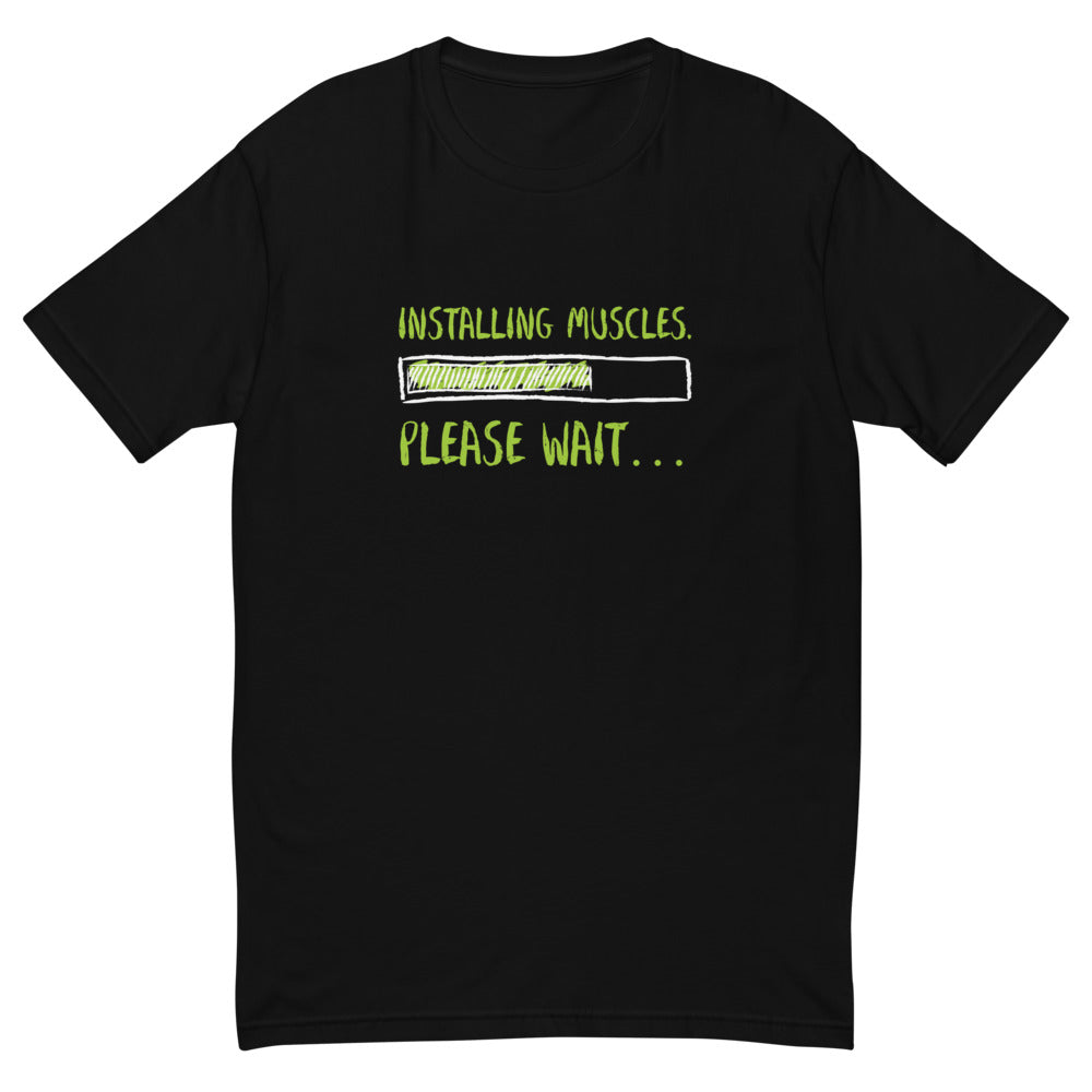 Installing Muscles Please Wait T-Shirt Hoodie, Sweatshirt | CiraTrend.com (Image 1)