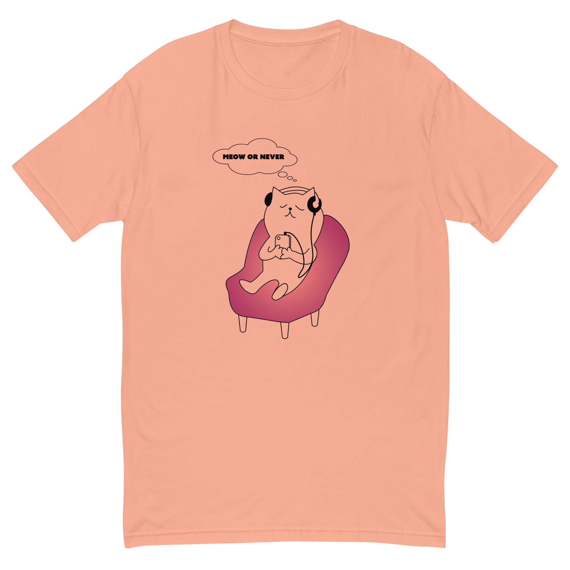 Meow or Never T-Shirt Hoodie, Sweatshirt | CiraTrend.com (Image 2)