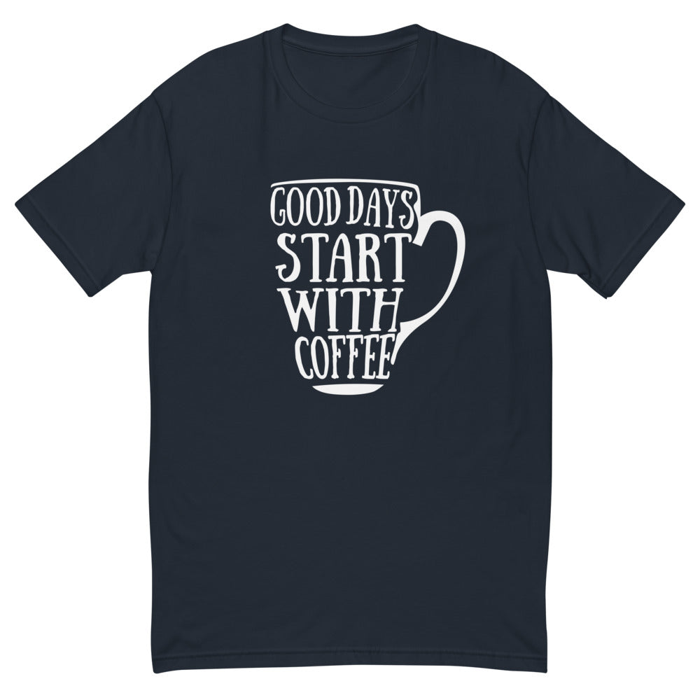 Start With Coffee T-Shirt Hoodie, Sweatshirt | CiraTrend.com (Image 2)