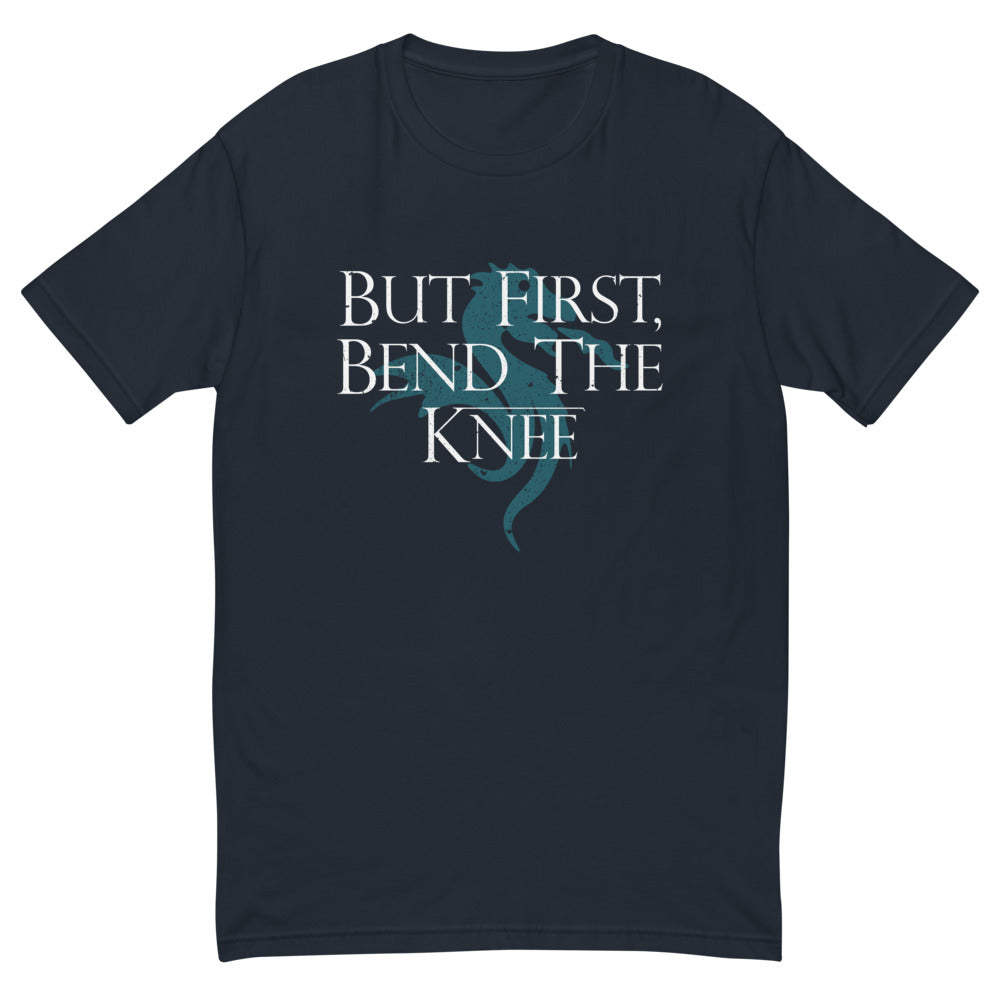 But First Bend The Knee T-Shirt Hoodie, Sweatshirt | CiraTrend.com (Image 3)