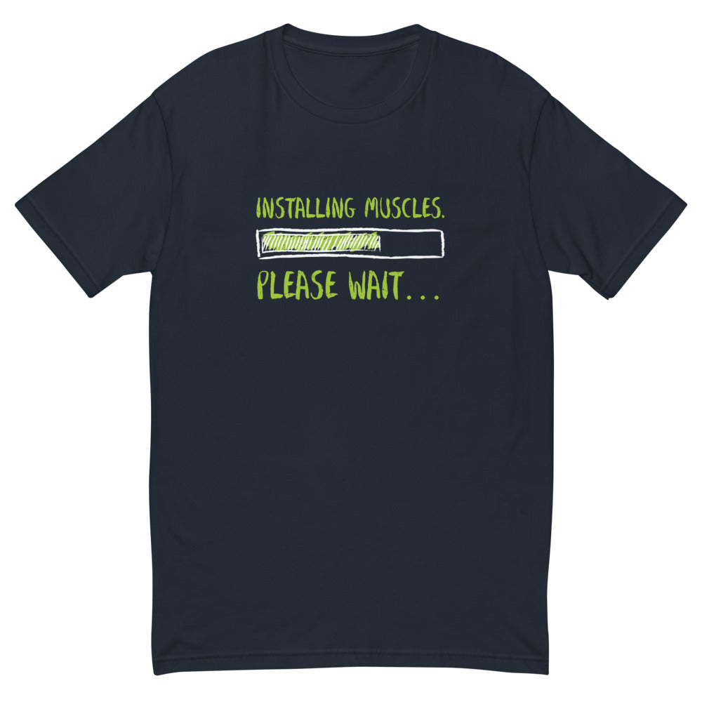 Installing Muscles Please Wait T-Shirt Hoodie, Sweatshirt | CiraTrend.com (Image 2)