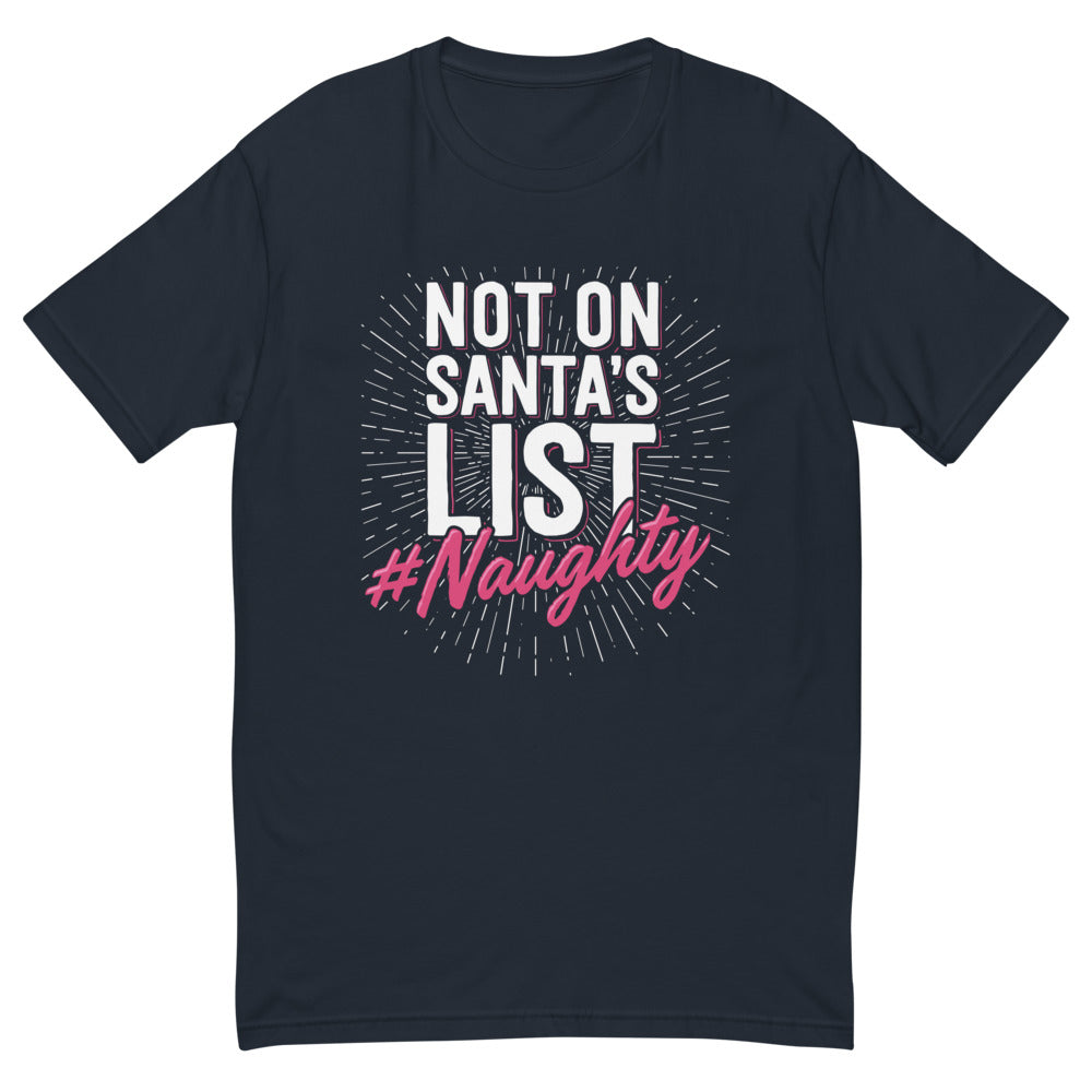 Not On Santa's List T-Shirt Hoodie, Sweatshirt | CiraTrend.com (Image 1)