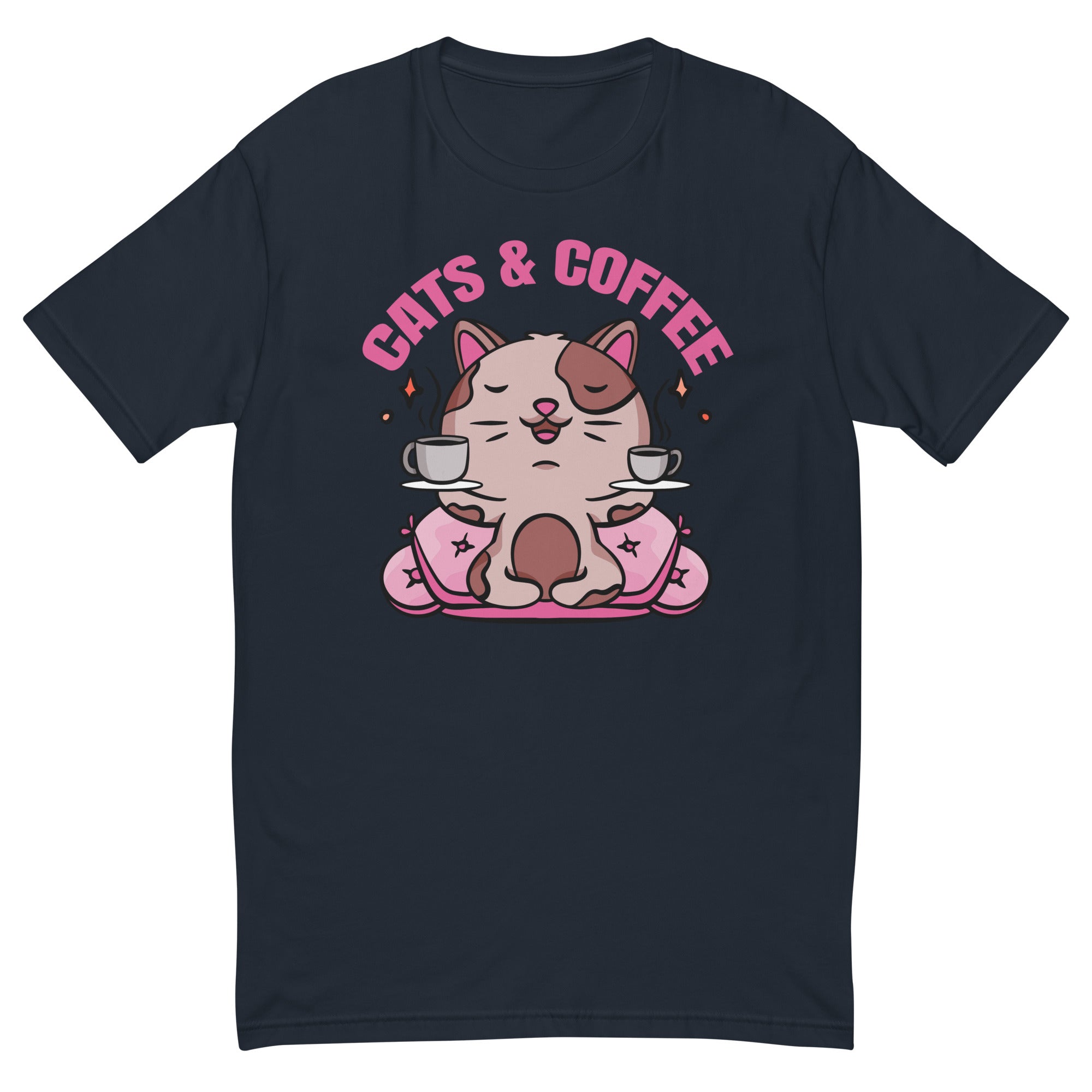 Cats & Coffee T-Shirt Hoodie, Sweatshirt | CiraTrend.com (Image 1)