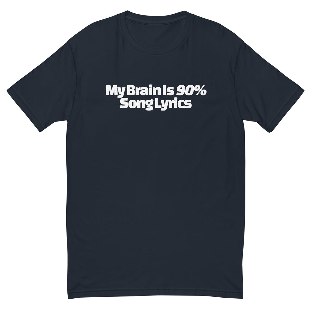 My Brain Is 90% Song Lyrics T-Shirt Hoodie, Sweatshirt | CiraTrend.com (Image 2)