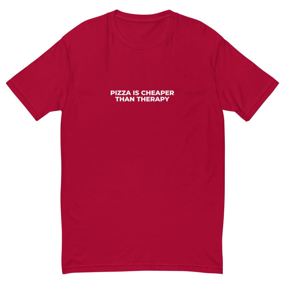 Pizza Is Cheaper Than Therapy T-Shirt Hoodie, Sweatshirt | CiraTrend.com (Image 1)