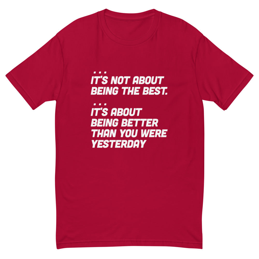 It's Not About Being The Best T-Shirt Hoodie, Sweatshirt | CiraTrend.com (Image 3)