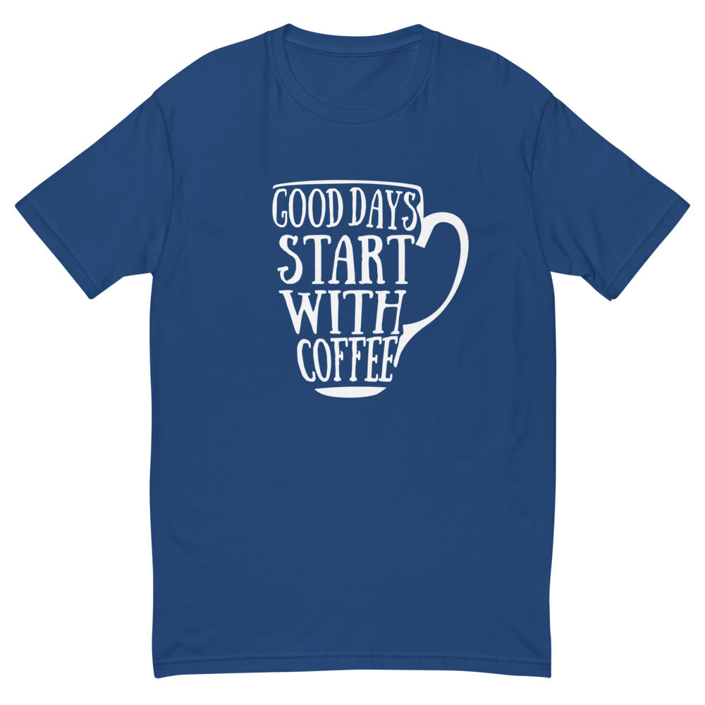 Start With Coffee T-Shirt Hoodie, Sweatshirt | CiraTrend.com (Image 3)