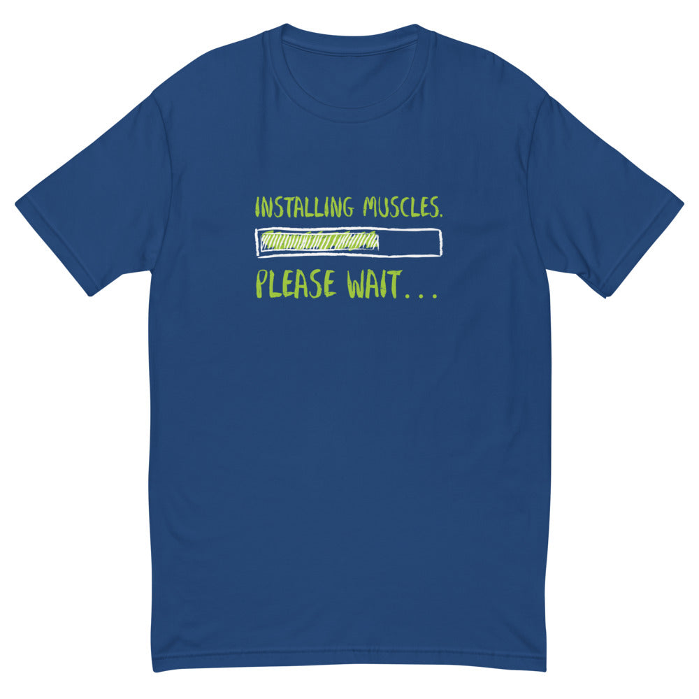 Installing Muscles Please Wait T-Shirt Hoodie, Sweatshirt | CiraTrend.com (Image 3)