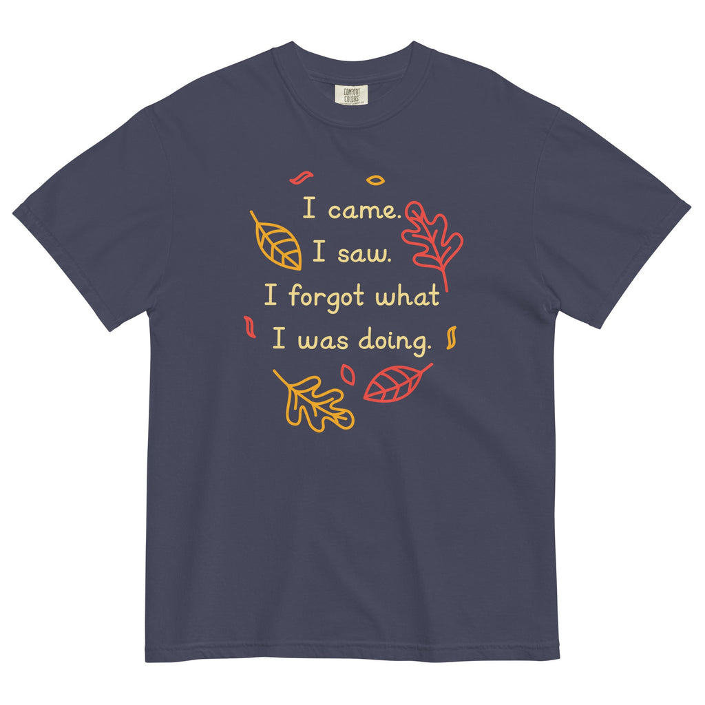 I Came. I Saw. I Forgot What I Was Doing. Men's Relaxed Fit Tee