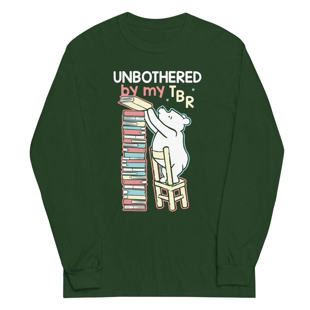 Unbothered By My TBR Unisex Long Sleeve Tee