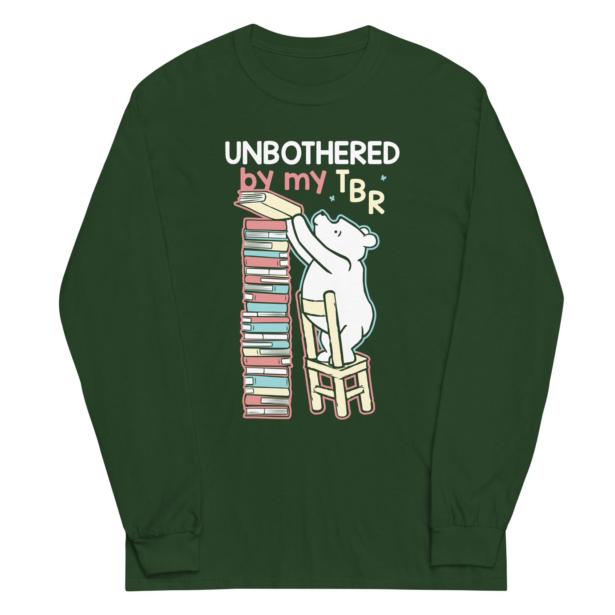 Unbothered By My TBR Unisex Long Sleeve Tee