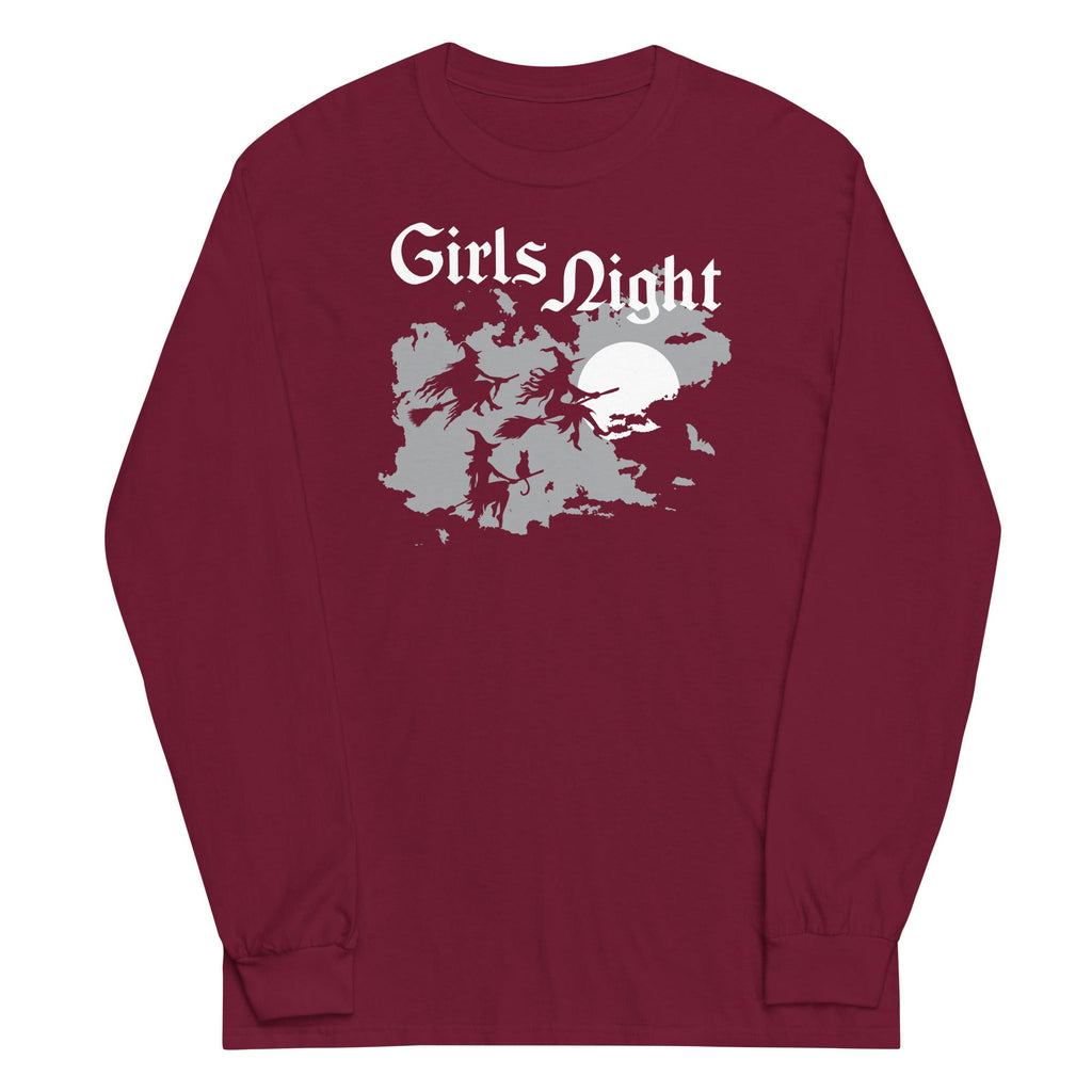 Girls Night Unisex Long Sleeve Tee