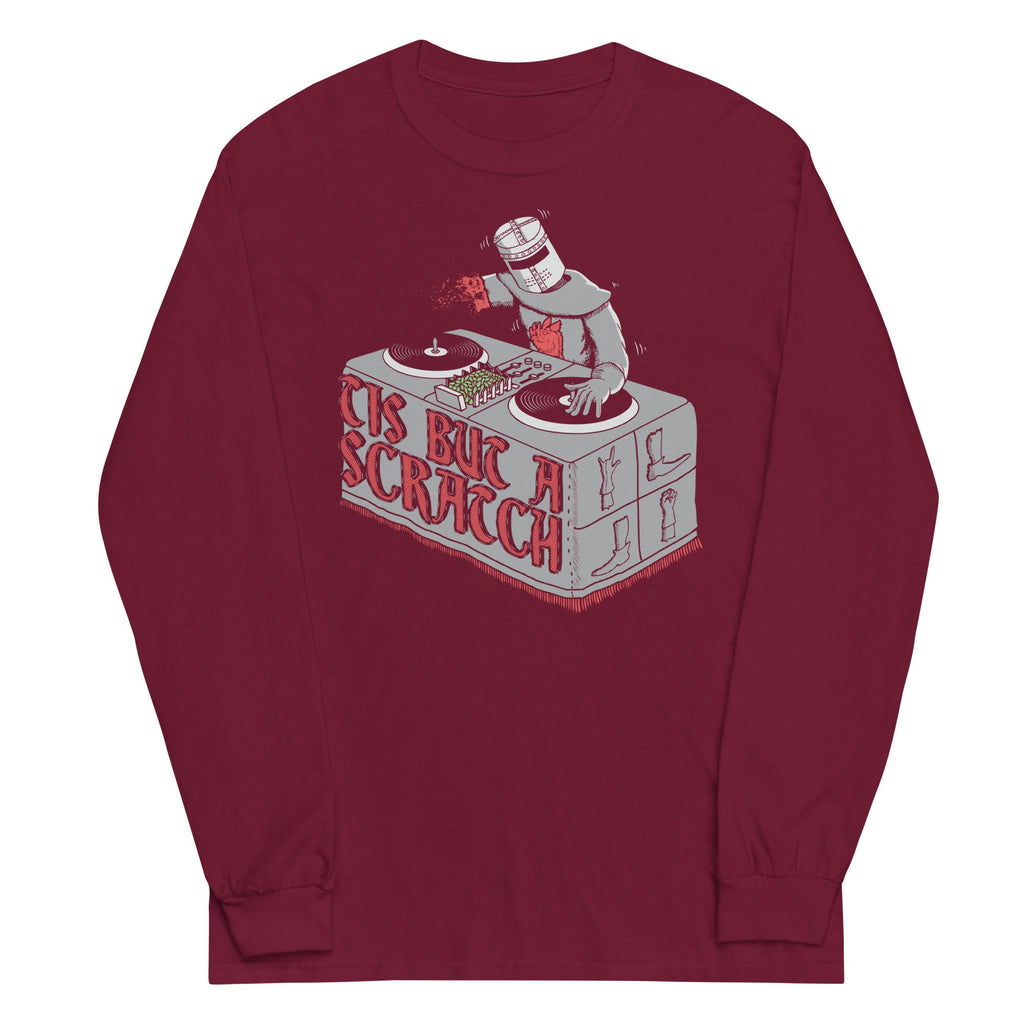 Tis But A Scratch Unisex Long Sleeve Tee