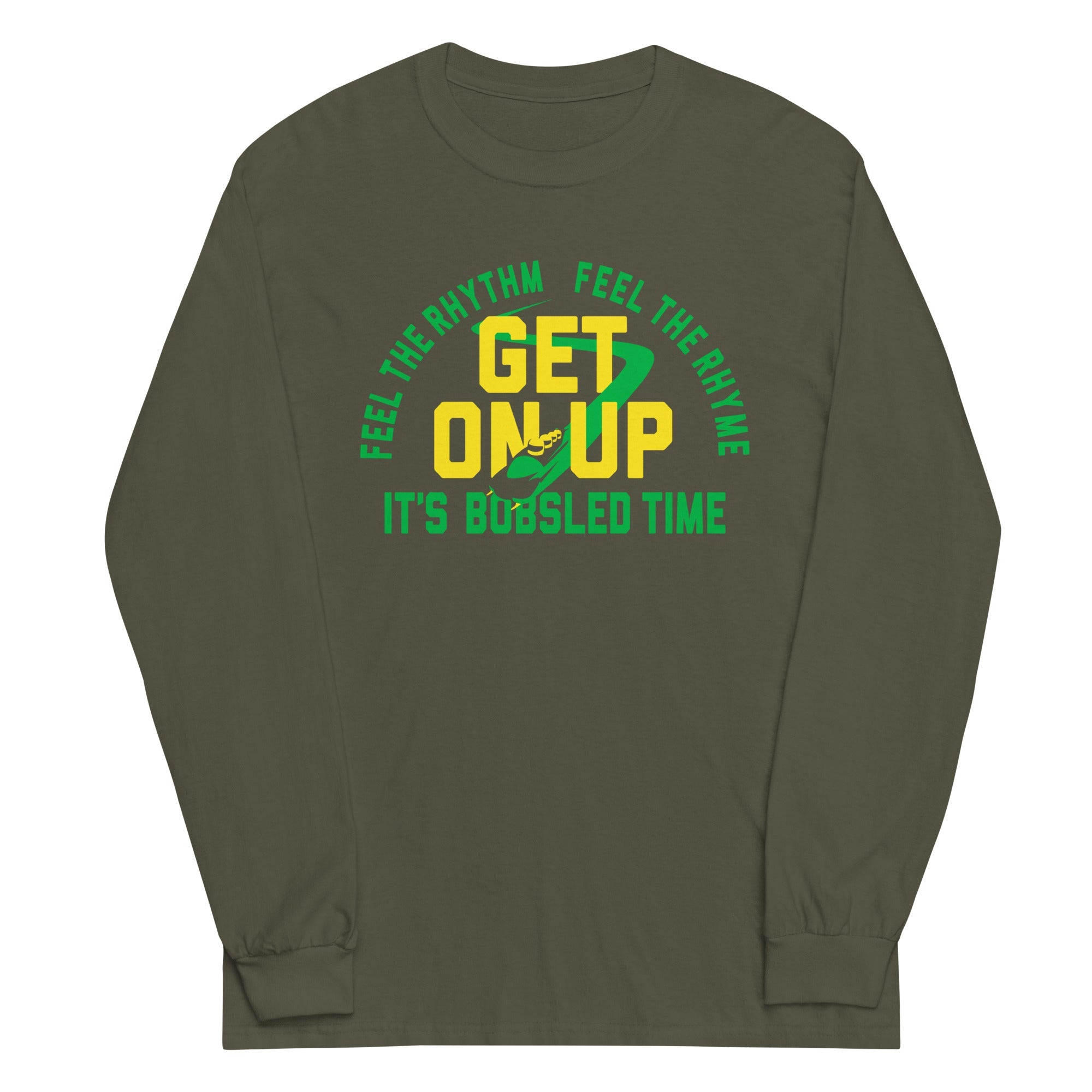It's Bobsled Time Unisex Long Sleeve Tee