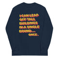 Tall Buildings In A Single Bound Unisex Long Sleeve Tee