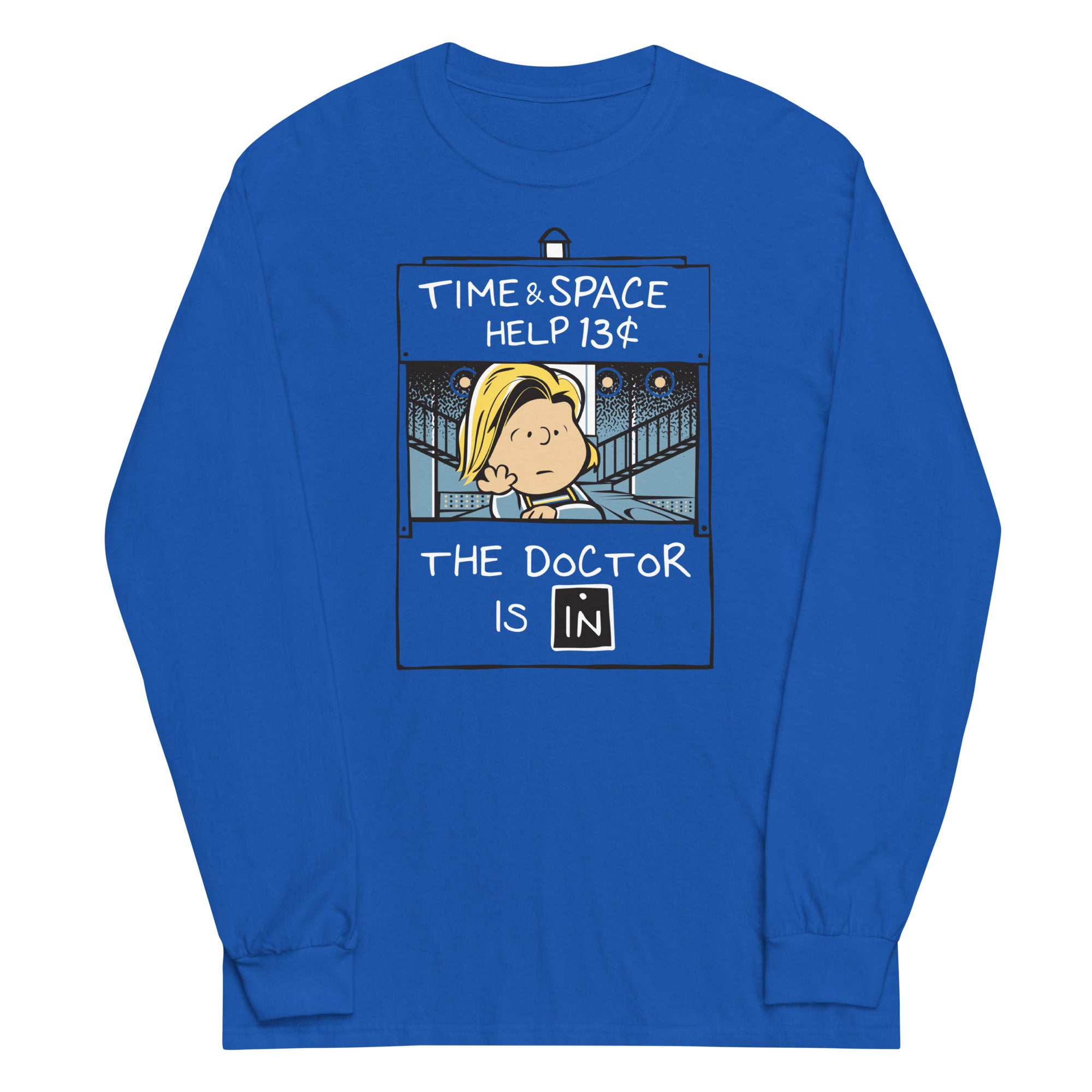 13th Doctor Is In Unisex Long Sleeve Tee