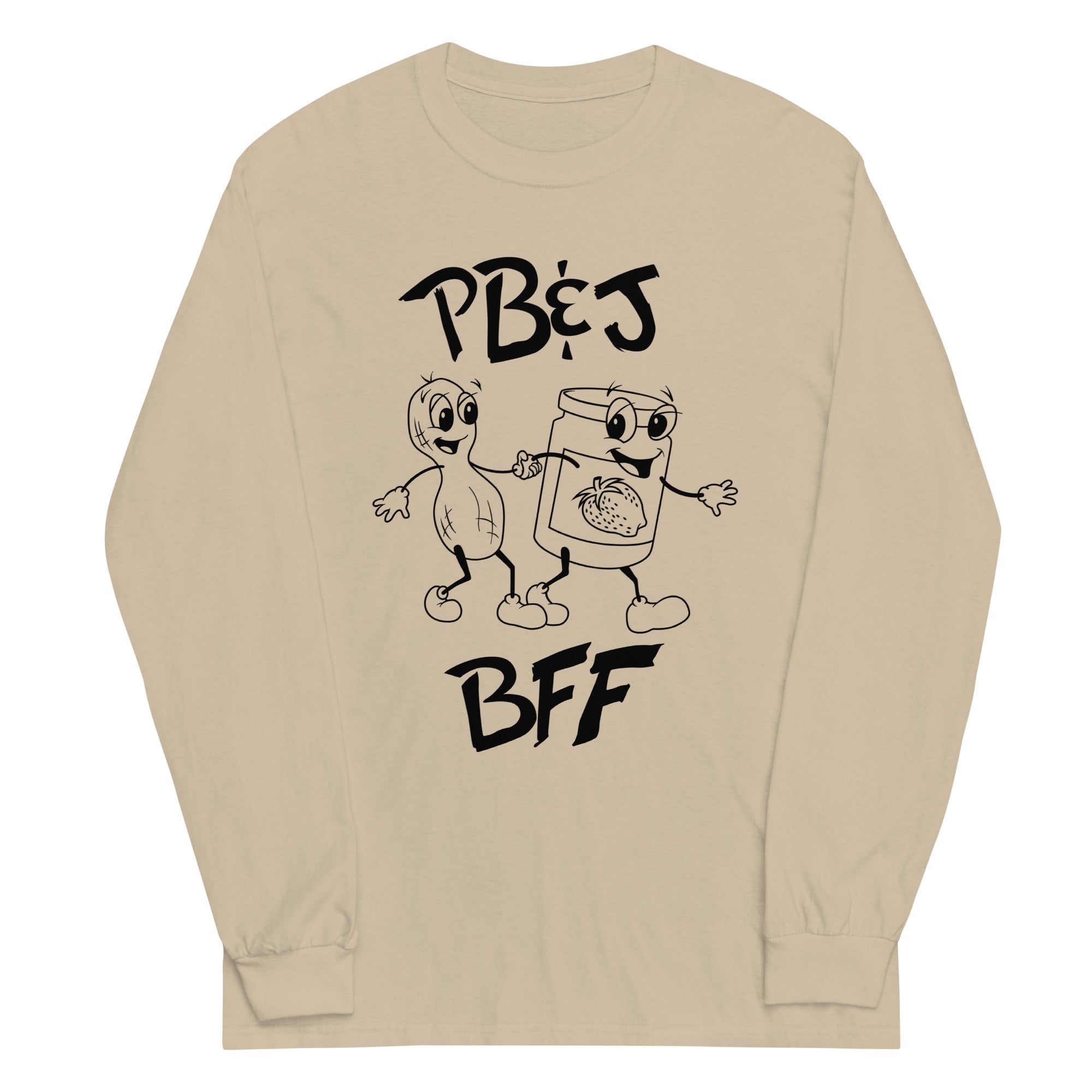 Peanut Butter And Jelly - BFF Unisex Long Sleeve Tee