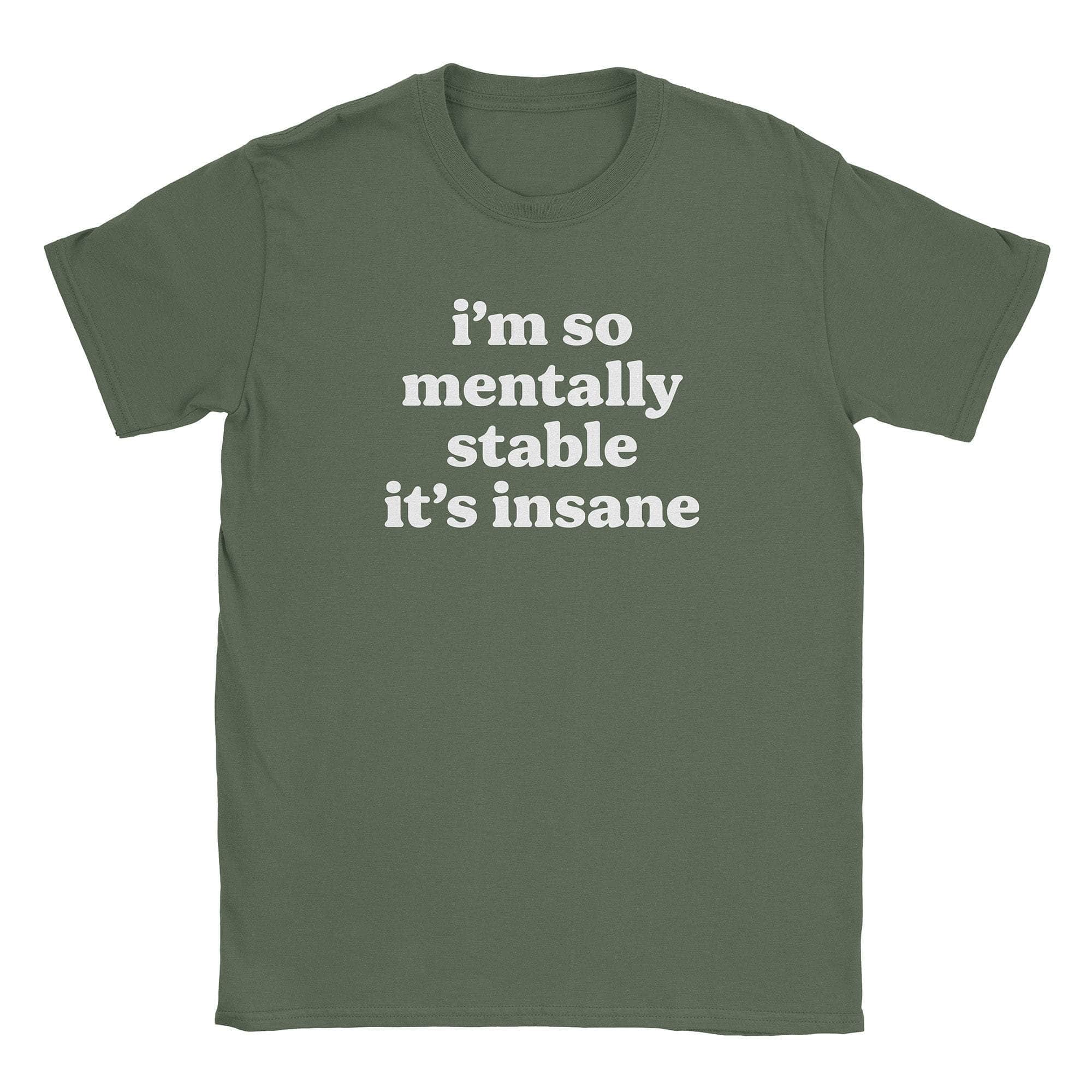 Mentally Stable T-Shirt Hoodie, Sweatshirt | CiraTrend.com (Image 4)