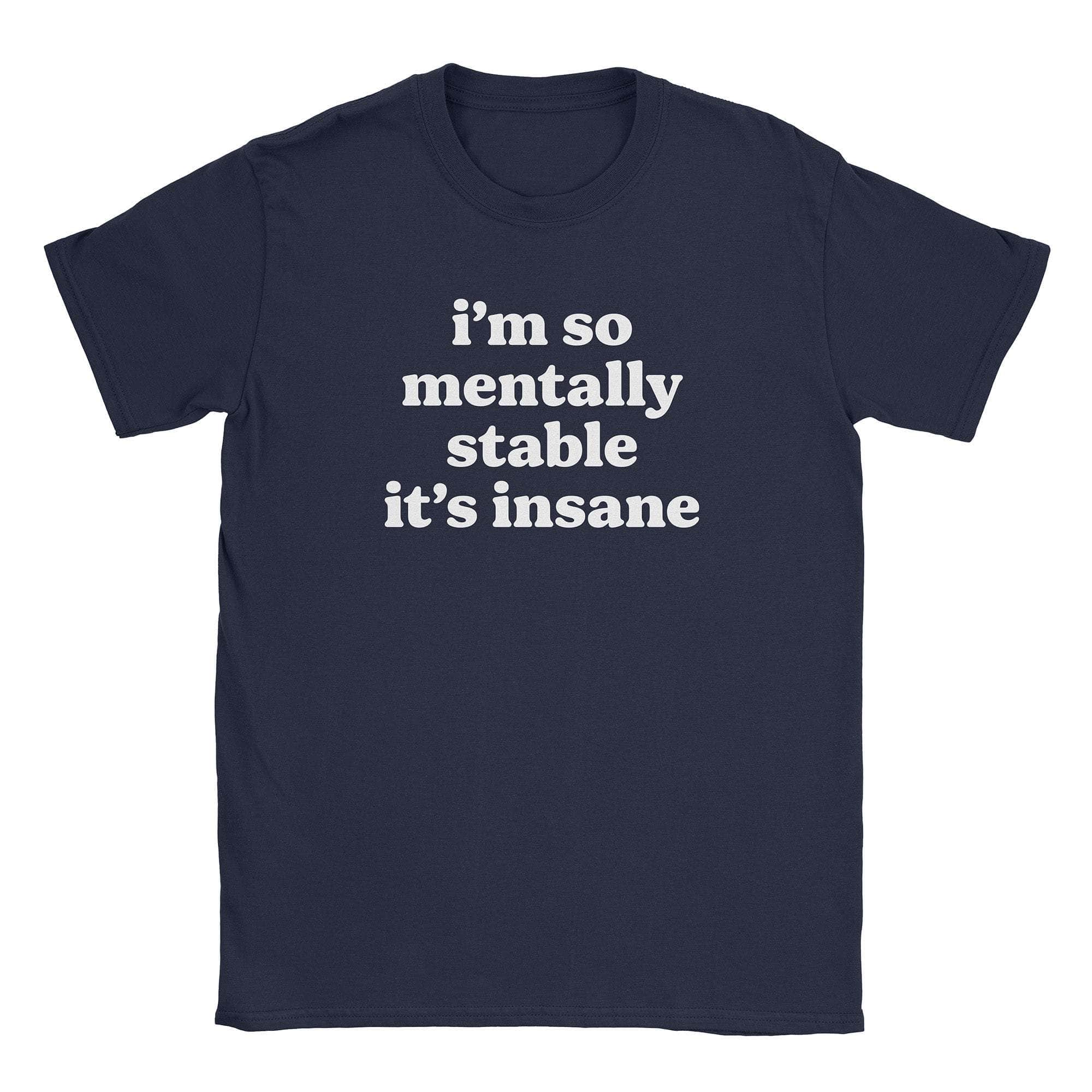 Mentally Stable T-Shirt Hoodie, Sweatshirt | CiraTrend.com (Image 3)