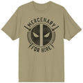 Weapon X Merc For Hire Olive Tee Hoodie, Sweatshirt | CiraTrend.com (Image 1)