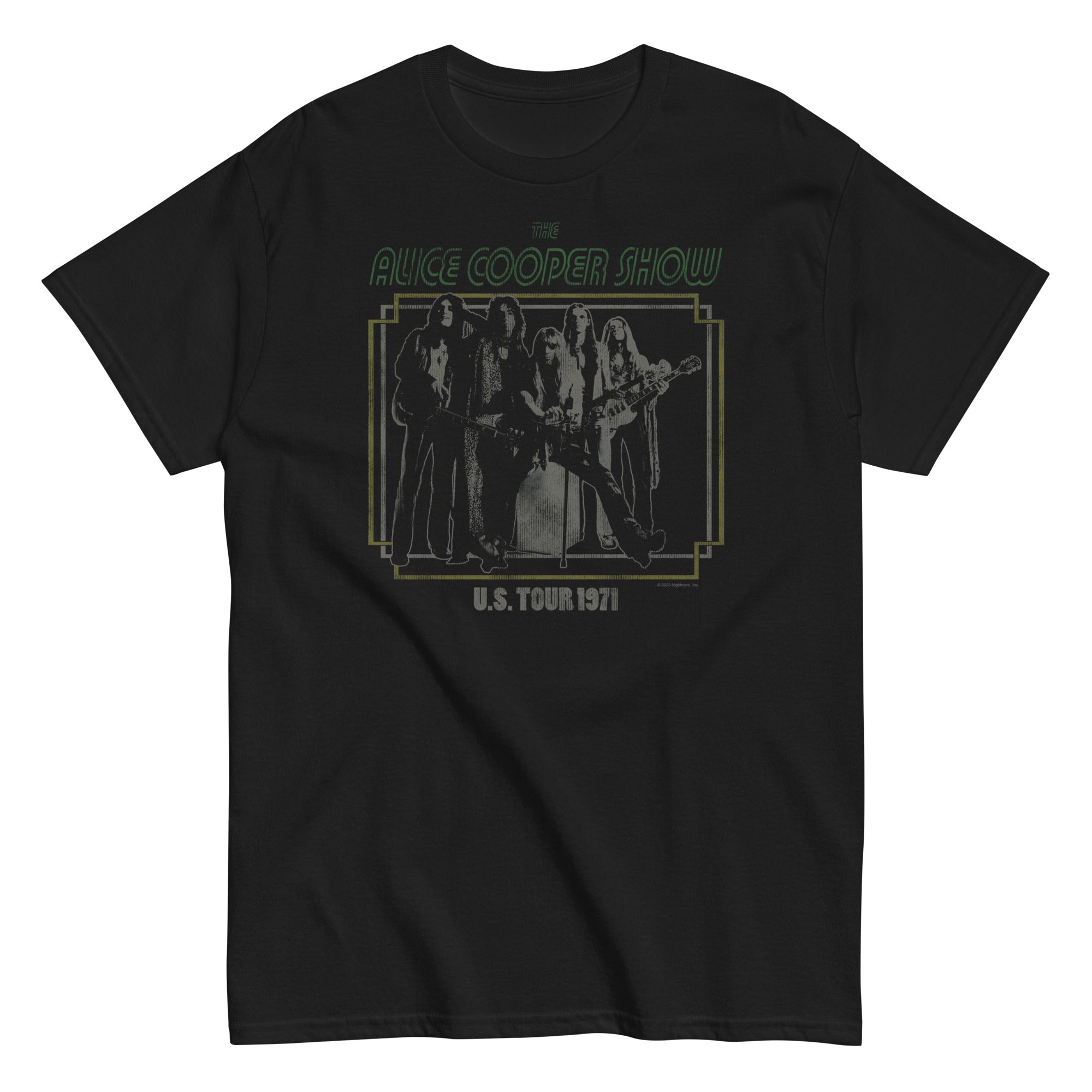 Alice Cooper  1971 US Tour T Shirt Hoodie, Sweatshirt | CiraTrend.com (Image 1)