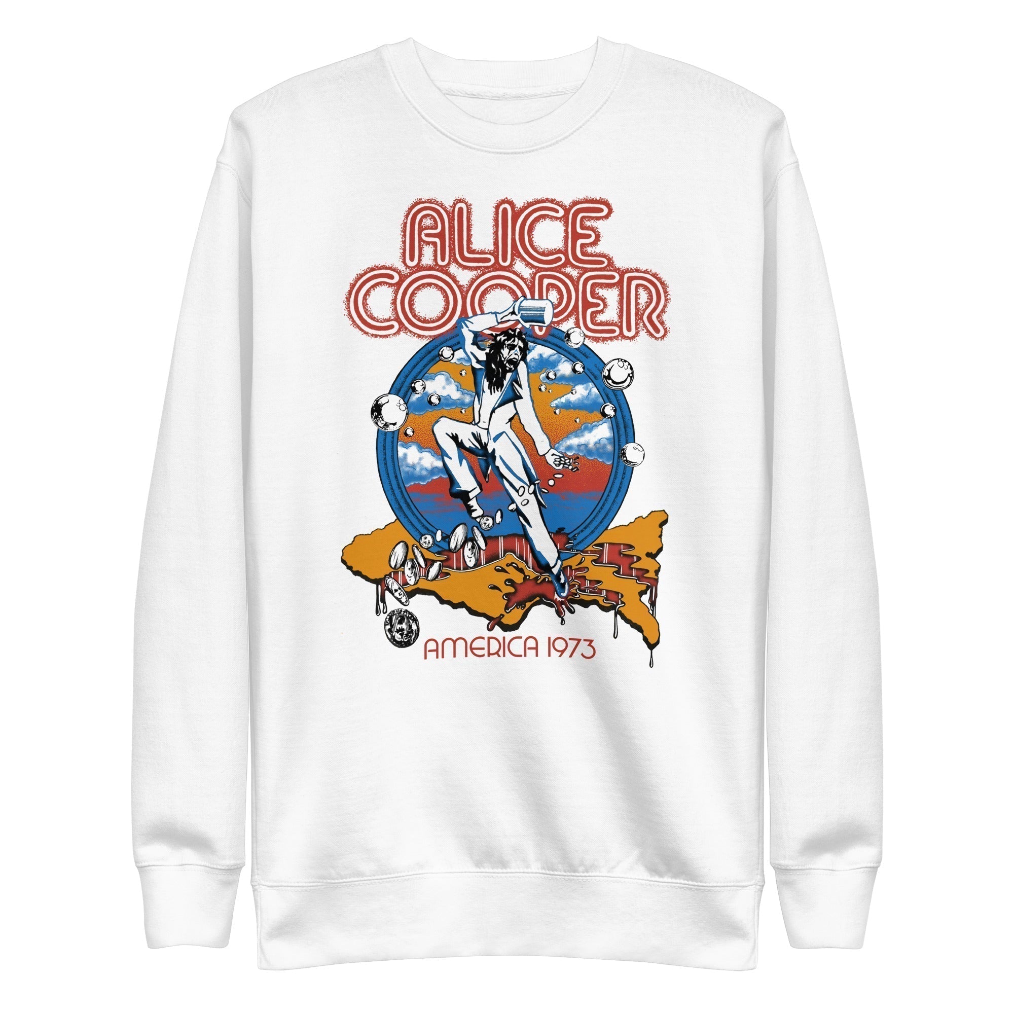 Alice Cooper  1973 Tour Sweatshirt Apparel T-Shirts, Hoodie | CiraTrend.com
