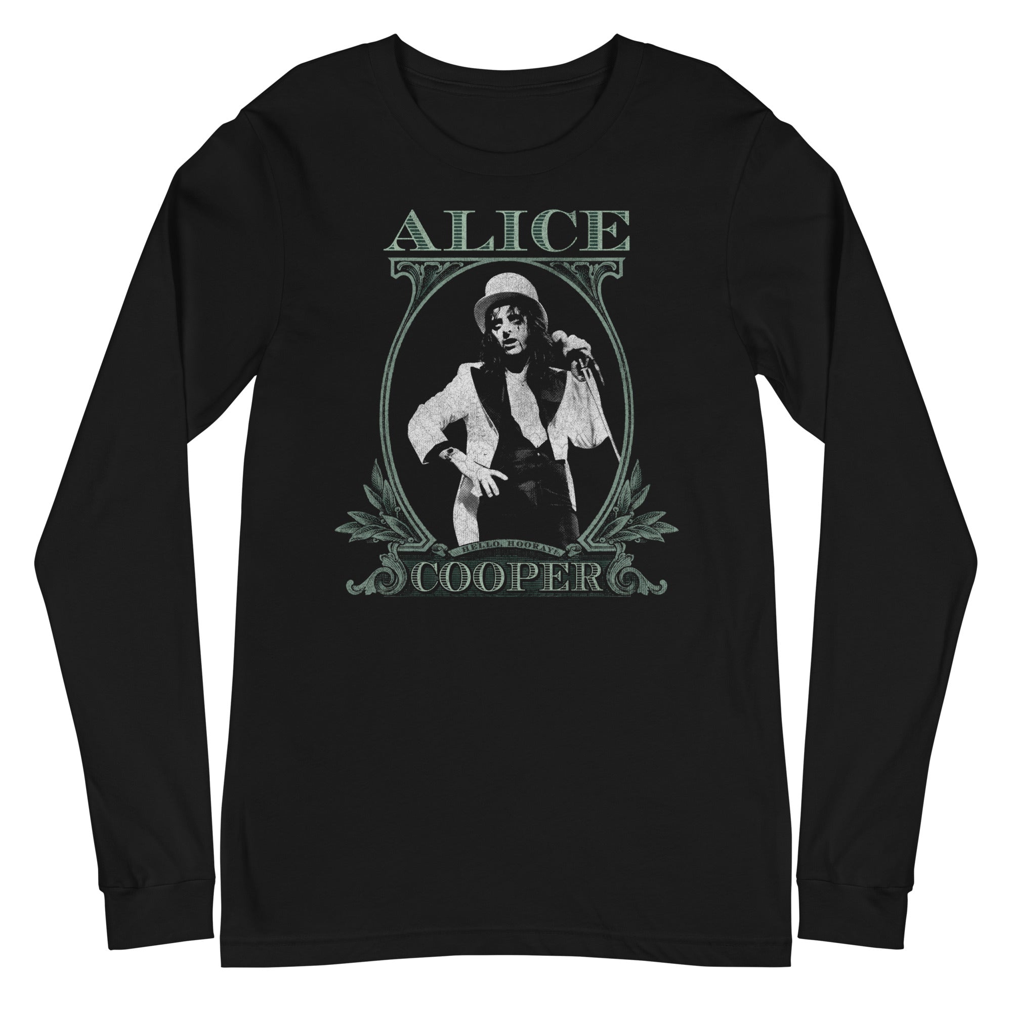 Alice Cooper  Bankroll Long Sleeve T Shirt Apparel Hoodie, Sweatshirt | CiraTrend.com