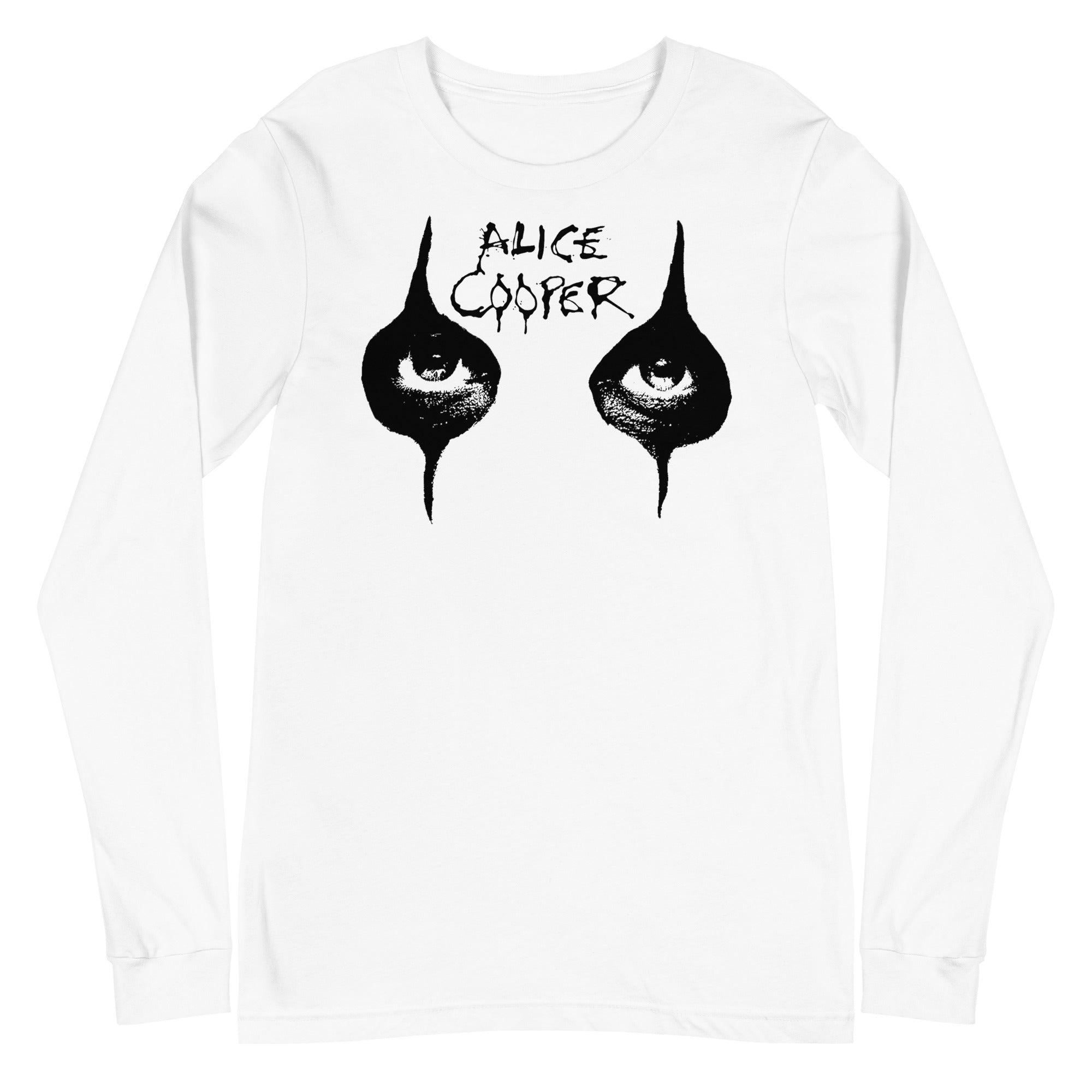 Alice Cooper  Eyes Long Sleeve  T Shirt Apparel Hoodie, Sweatshirt | CiraTrend.com