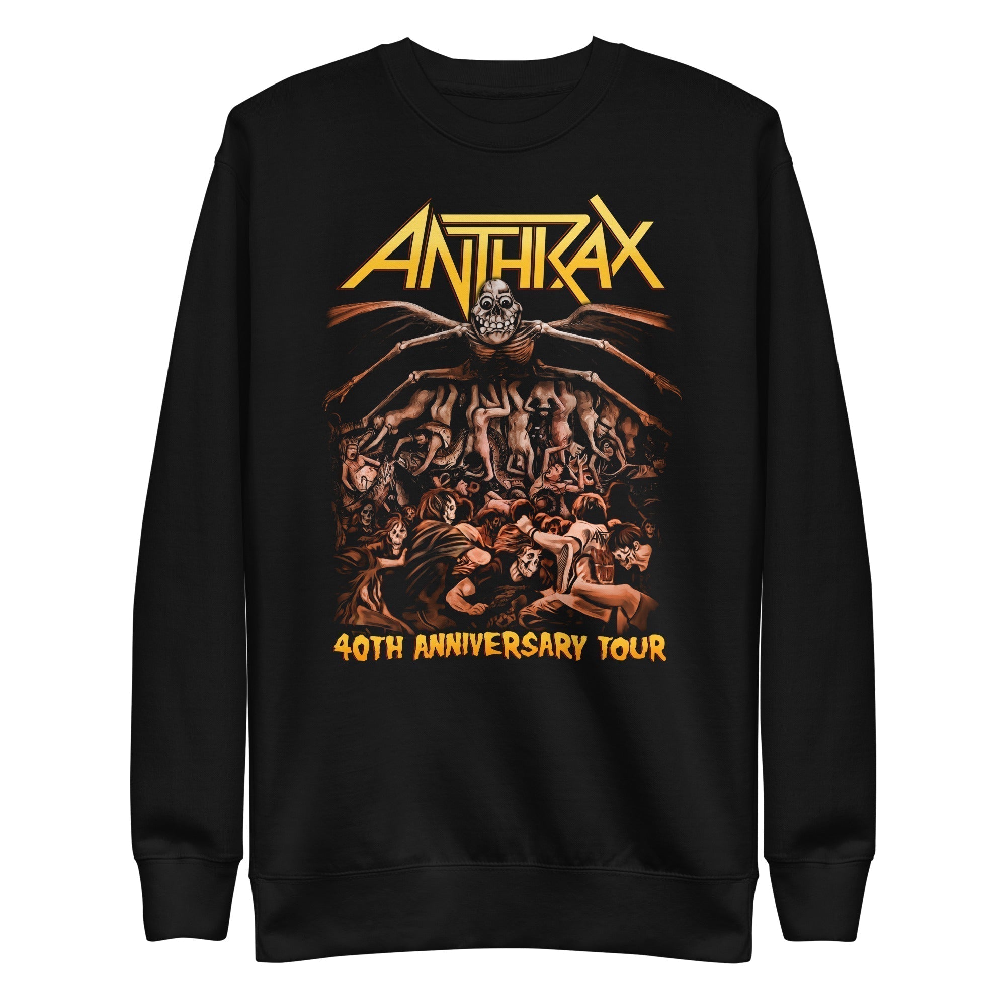 Anthrax  40th Anniversary Tour Sweatshirt Apparel T-Shirts, Hoodie | CiraTrend.com