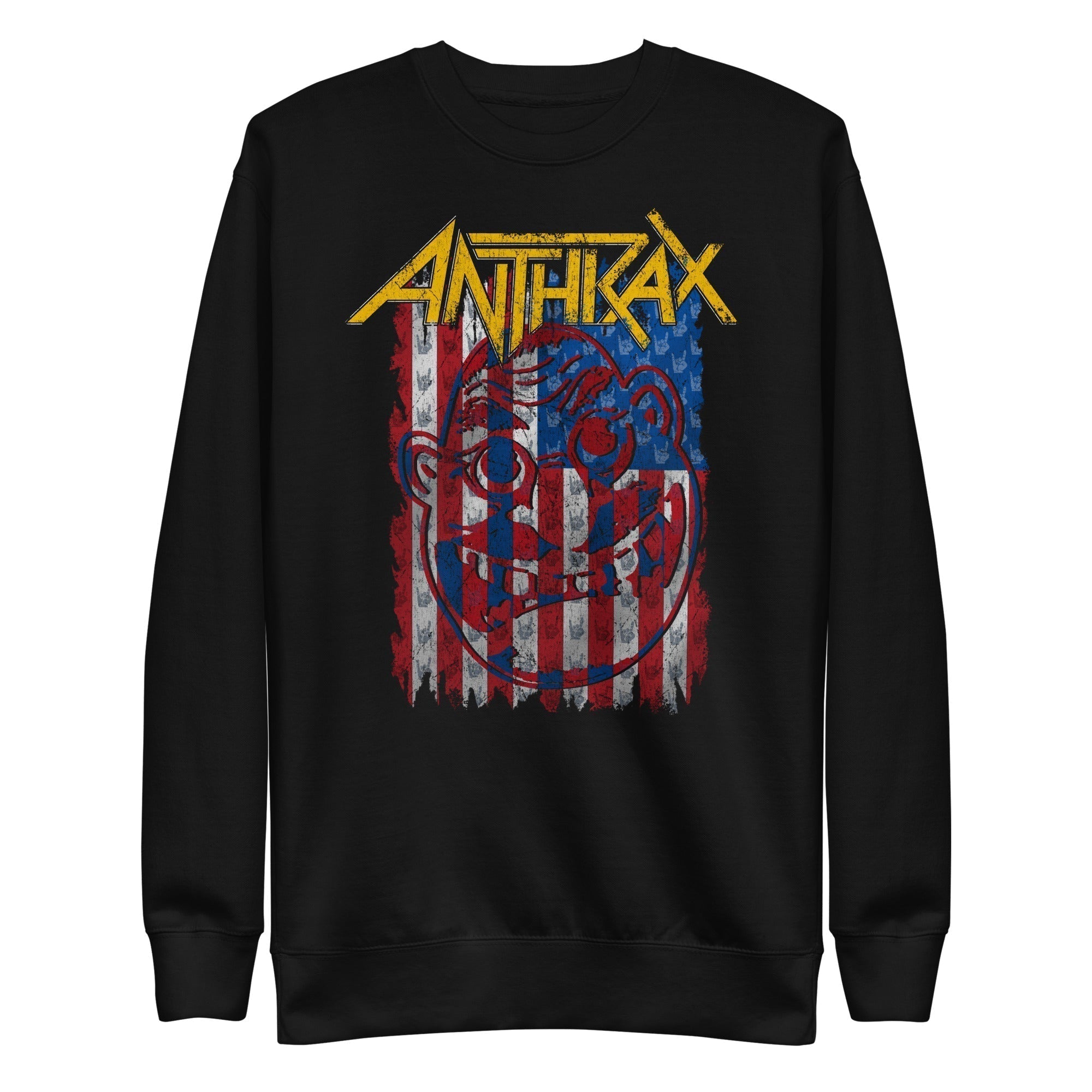Anthrax  American Flag Sweatshirt Apparel T-Shirts, Hoodie | CiraTrend.com
