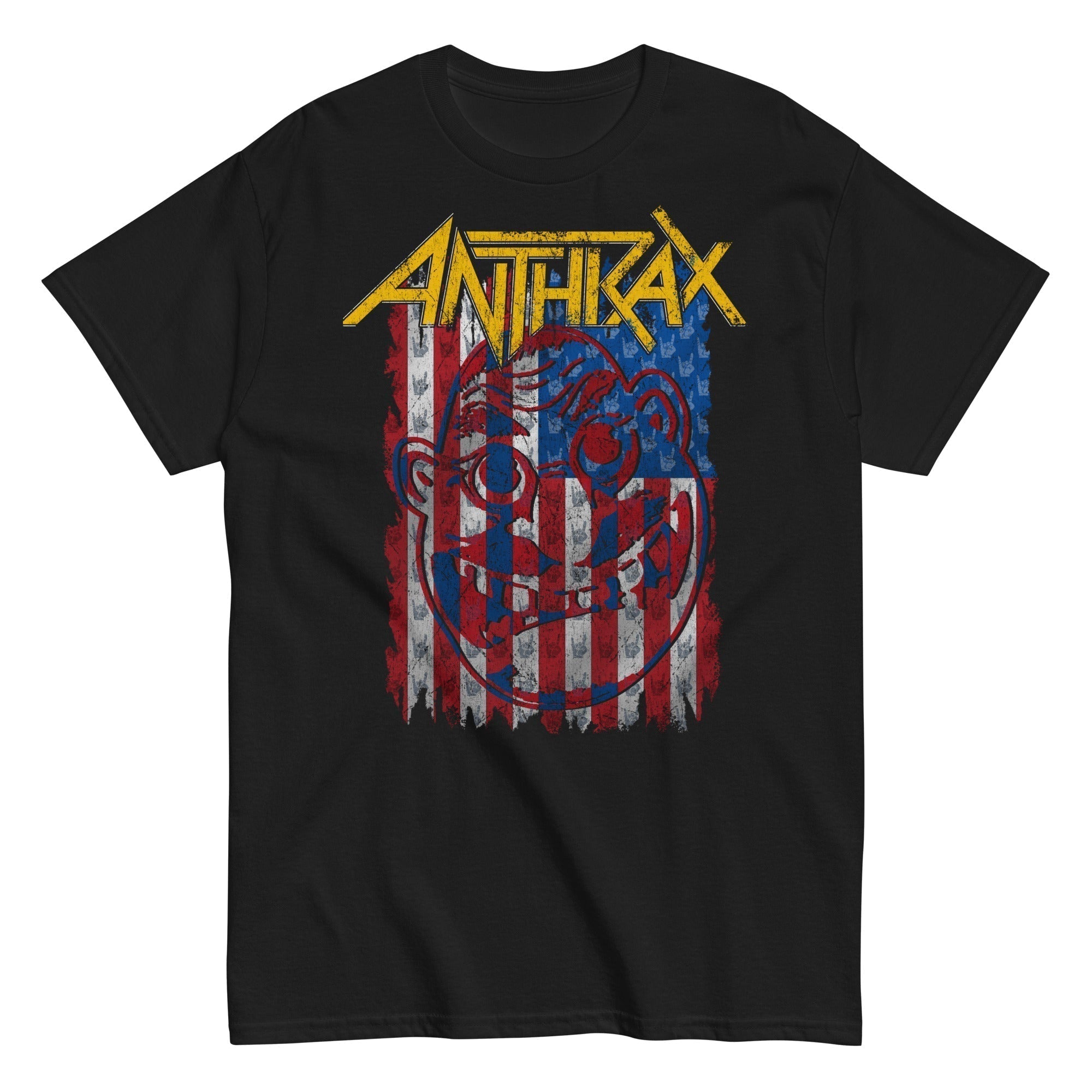 Anthrax  American Flag T Shirt Hoodie, Sweatshirt | CiraTrend.com