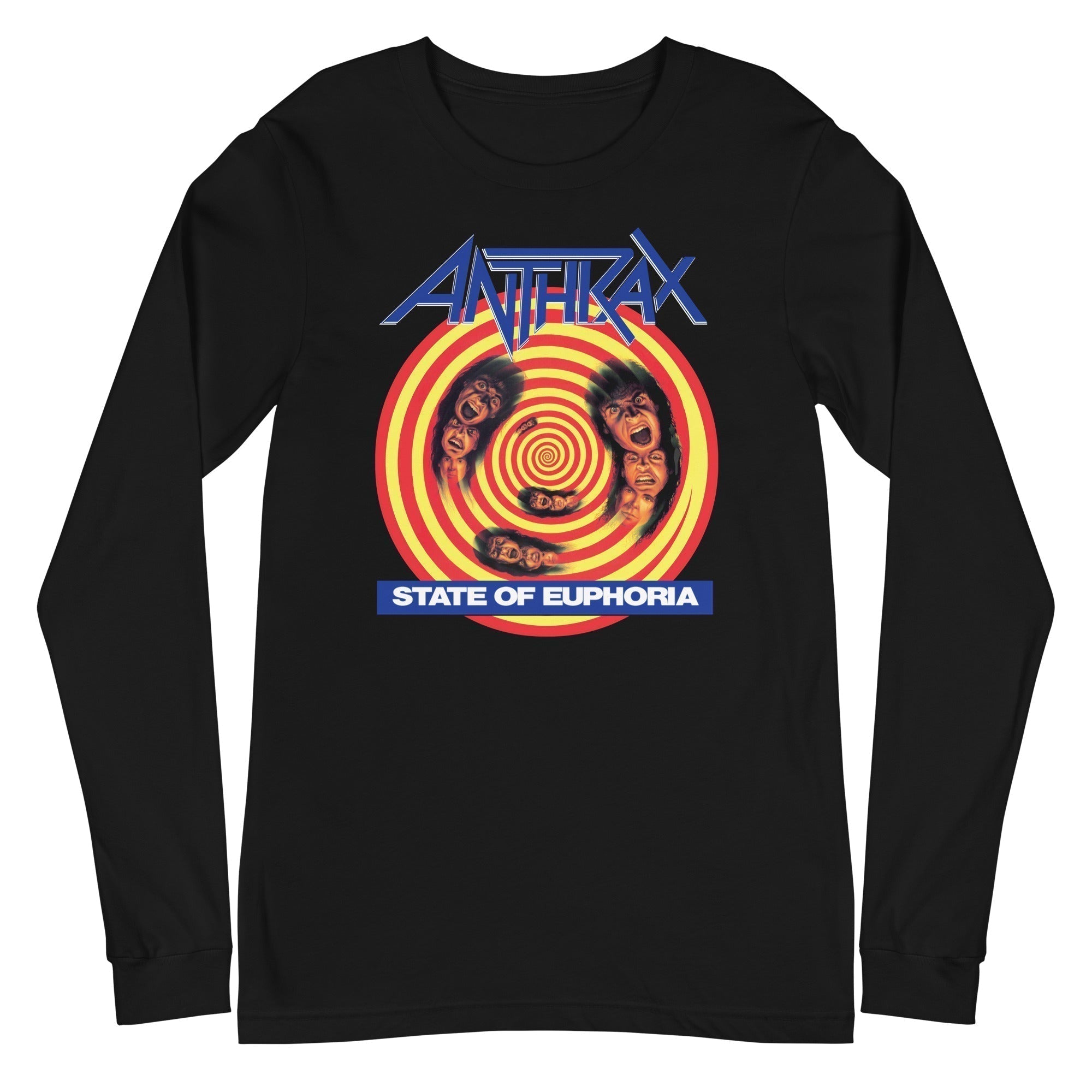 Anthrax  State Of Euphoria Long Sleeve T Shirt Apparel Hoodie, Sweatshirt | CiraTrend.com