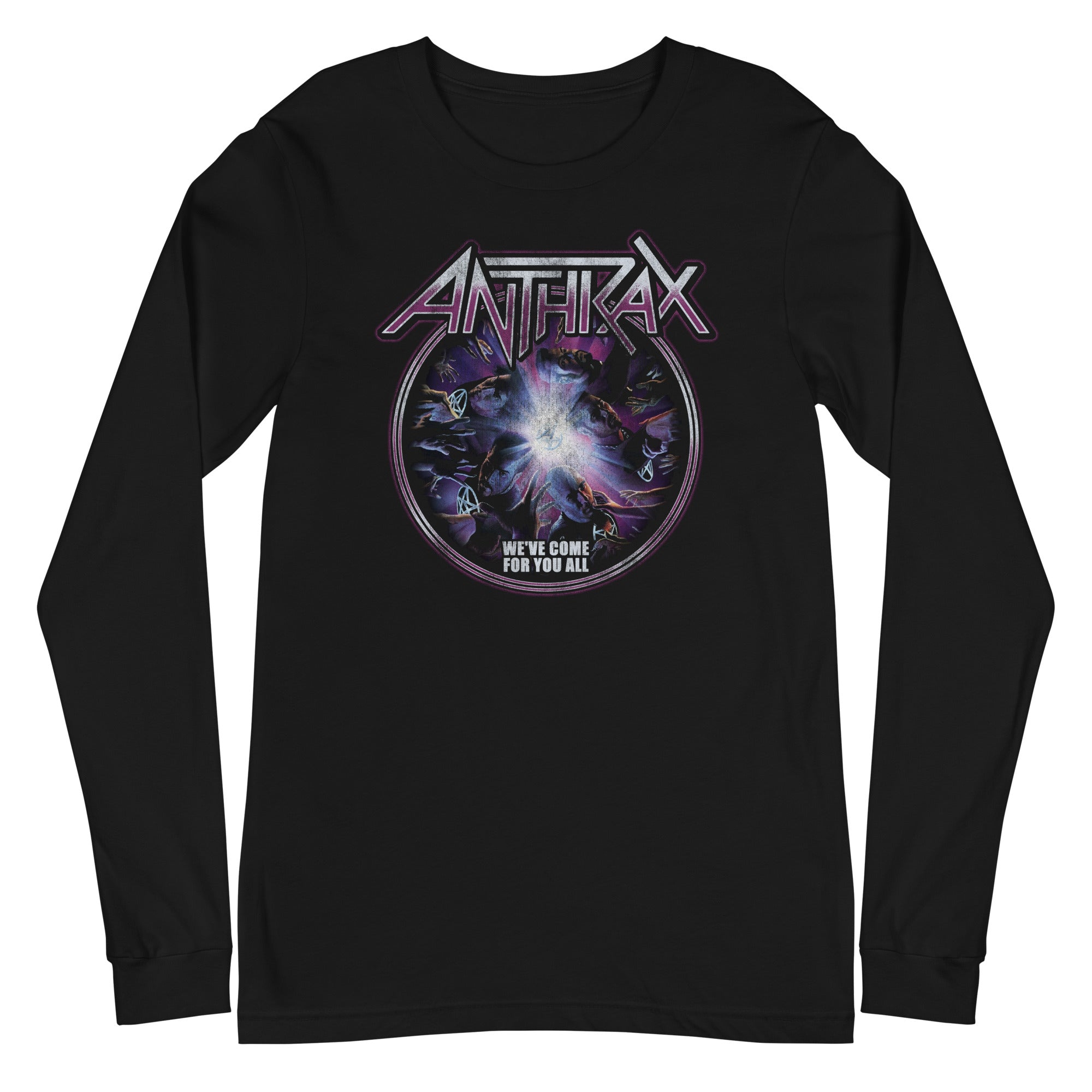 Anthrax  We've Come For You All Long Sleeve T Shirt Apparel Hoodie, Sweatshirt | CiraTrend.com