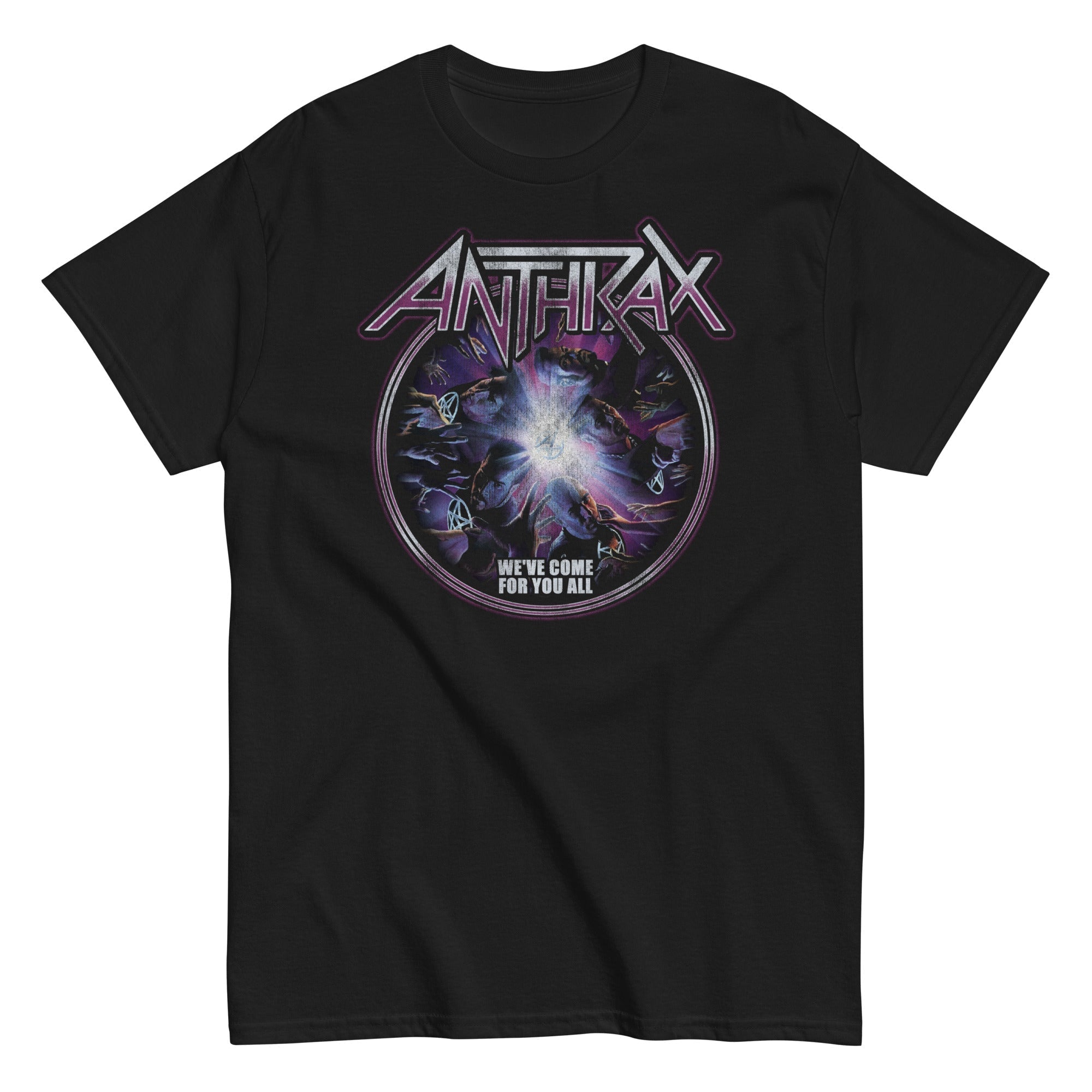 Anthrax We've Come For You All T Shirt Black Hoodie, Sweatshirt | CiraTrend.com