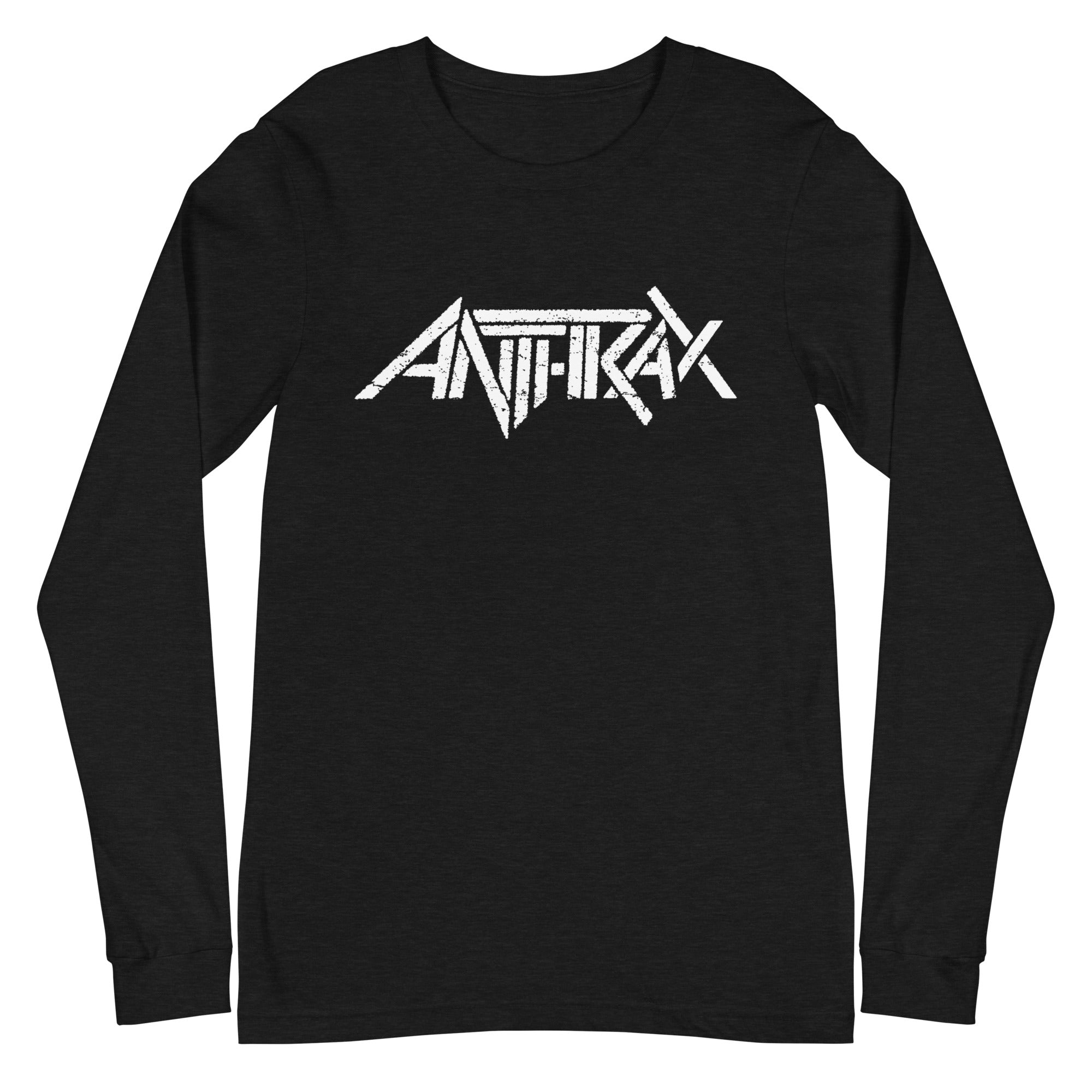 Anthrax  White Classic Logo Long Sleeve T Shirt Apparel Hoodie, Sweatshirt | CiraTrend.com