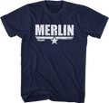 Distressed Merlin Top Gun T-Shirt Hoodie, Sweatshirt | CiraTrend.com (Image 1)
