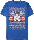 Merry Christmas Faux Ugly Sweater Where's Waldo T-Shirt Hoodie, Sweatshirt | CiraTrend.com (Image 1)