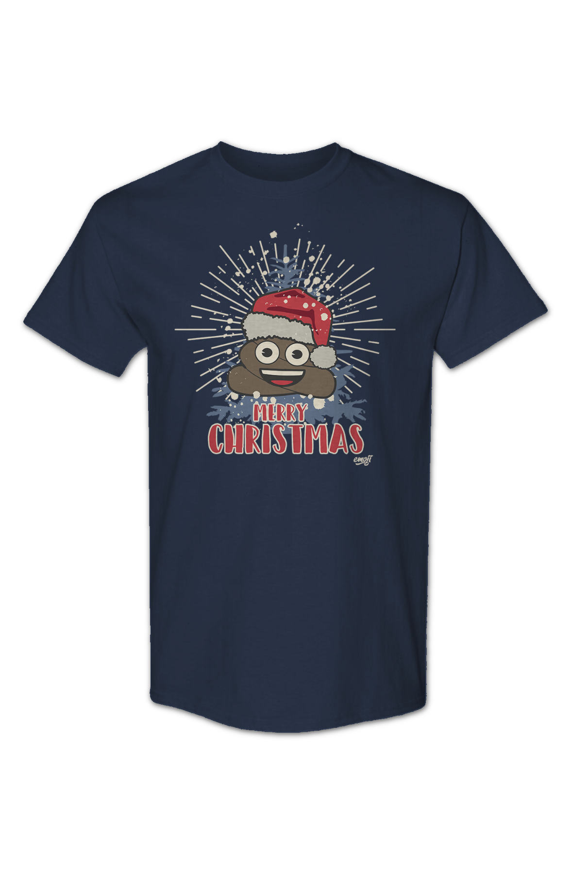 Merry Christmas Smiling Poo Emoji T-Shirt Hoodie, Sweatshirt | CiraTrend.com (Image 2)