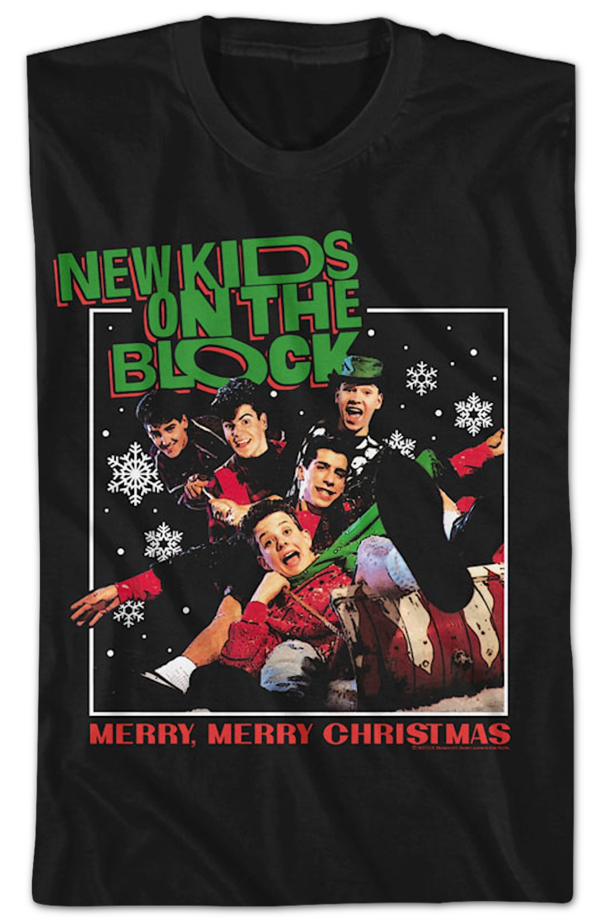 Merry, Merry Christmas New Kids On The Block T-Shirt Hoodie, Sweatshirt | CiraTrend.com (Image 2)