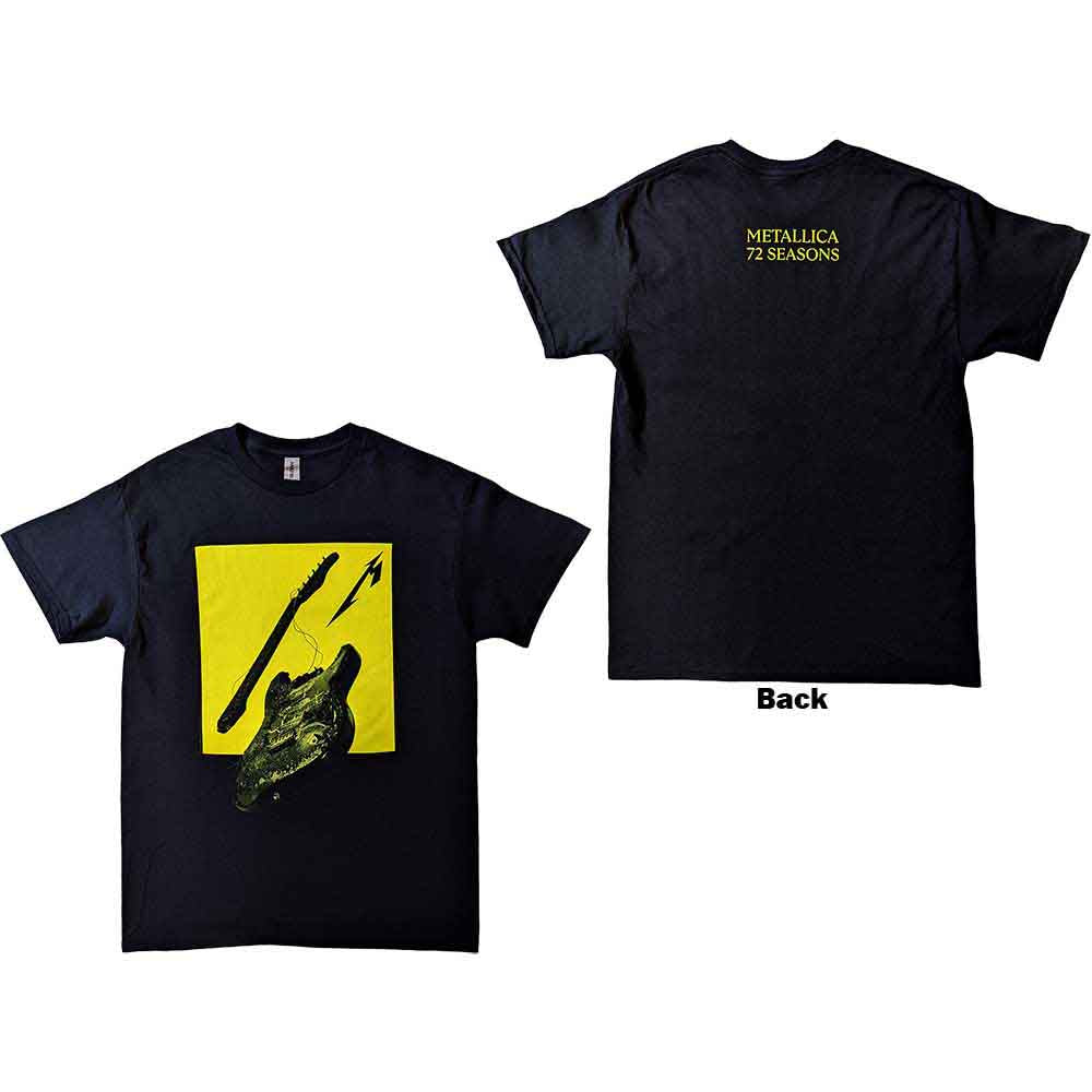 72 Seasons Broken Burnt Guitar T Shirt Black Hoodie, Sweatshirt | CiraTrend.com