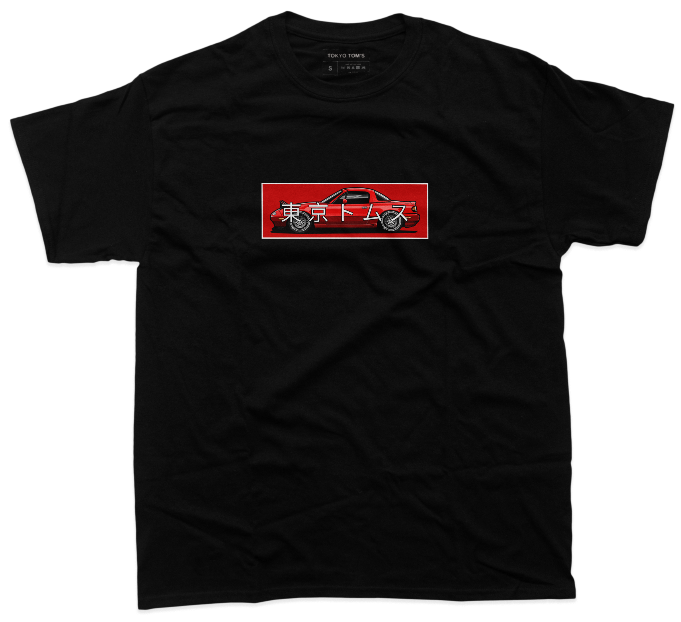 Mazda Miata Red MX-5 - Chest Print T-Shirt Hoodie, Sweatshirt | CiraTrend.com
