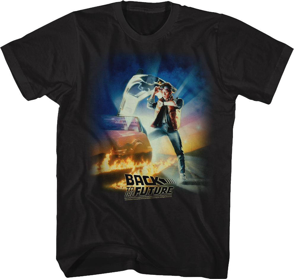 Movie Poster Back To The Future Shirt Hoodie, Sweatshirt | CiraTrend.com (Image 1)