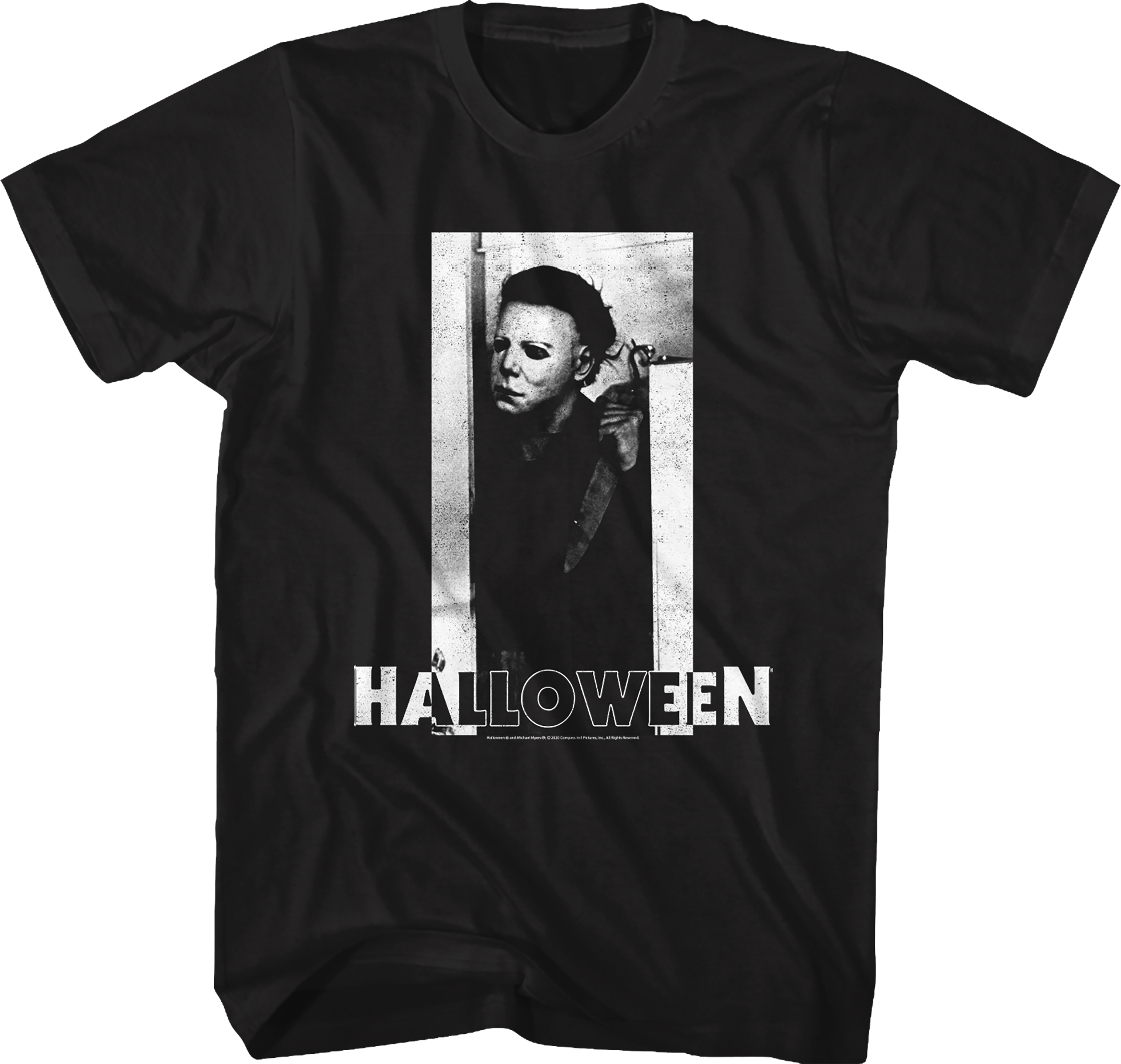 Michael Myers Attack Pose Halloween T-Shirt Hoodie, Sweatshirt | CiraTrend.com (Image 1)