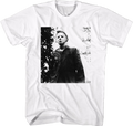 Michael Myers Black And White Photo Halloween T-Shirt Hoodie, Sweatshirt | CiraTrend.com (Image 1)