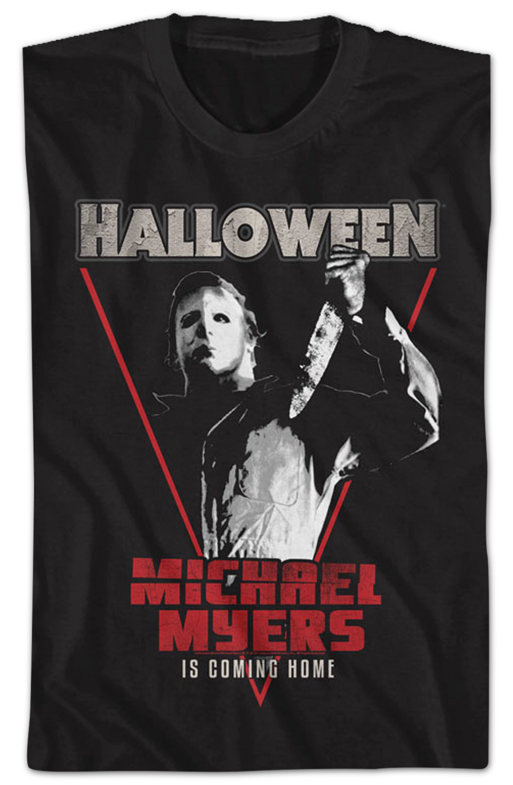 Michael Myers Is Coming Home Halloween T-Shirt Hoodie, Sweatshirt | CiraTrend.com (Image 2)